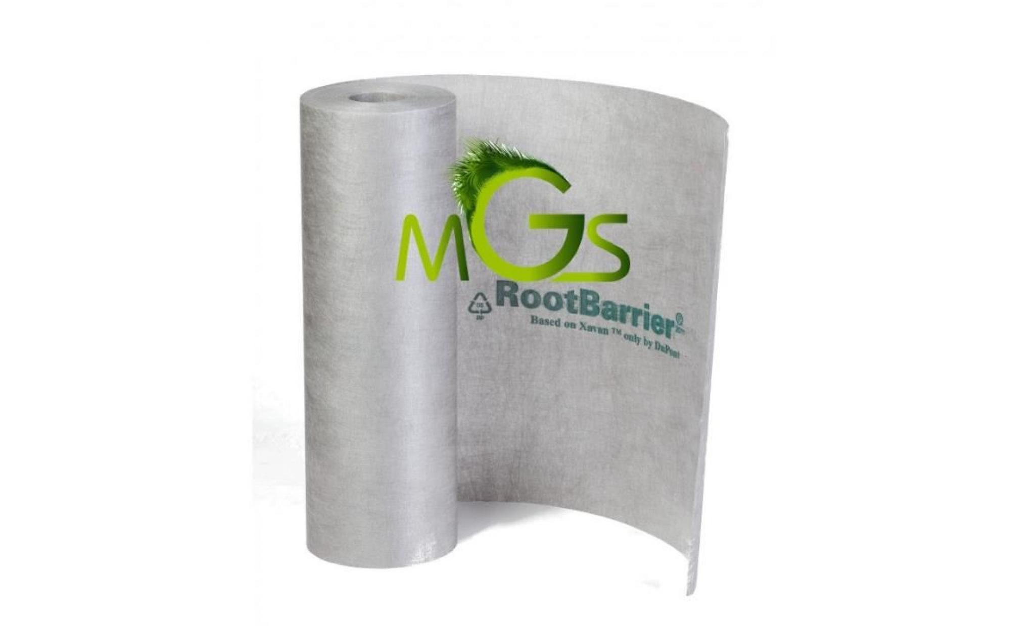 mgs anti racines gris325 0.65mx3m pour gazon synthétique