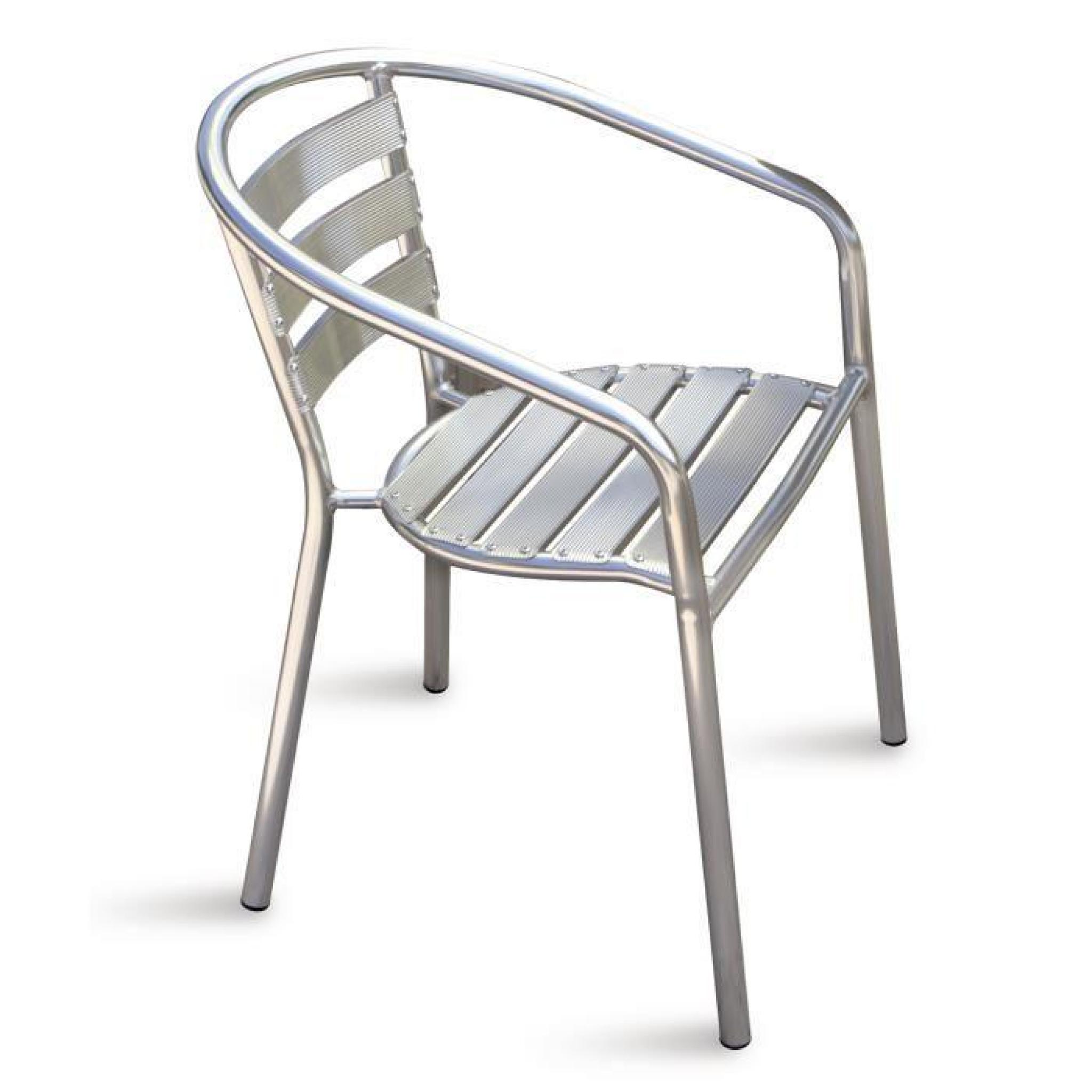 Moia Chaise De Contrat Aluminium - Meubles De Jardin
