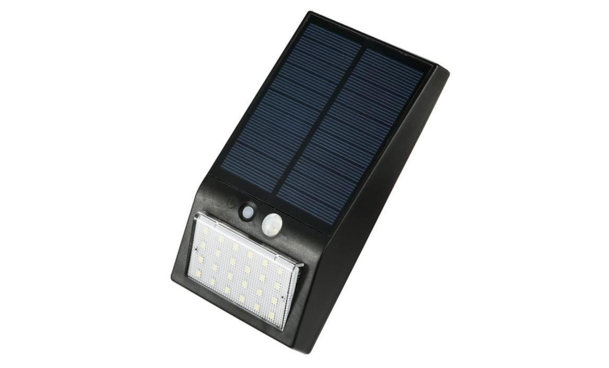 mosakog® 24led sonde de mouvement lumières tamisées mode sans fil étanche lumière de sécurité solaire noir_456 pas cher