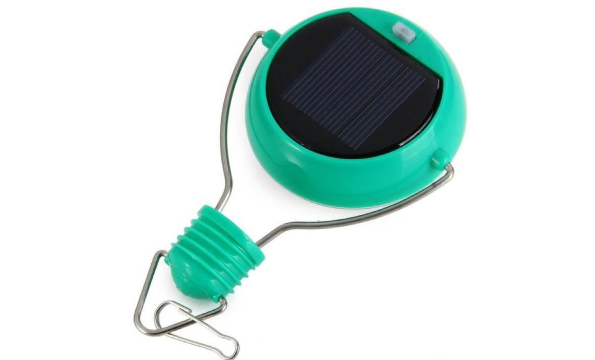 n300 intelligents 7 leds 72lm lampes solaires  ip55 etanche lampe de jardin camping pas cher