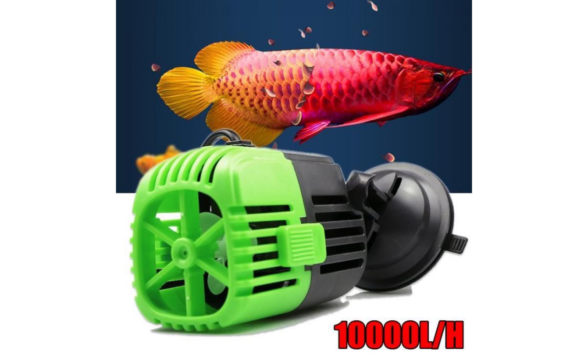 neufu 220v 10000l/h 15w aquarium fish tank circulation wave maker marine pompe à eau pas cher