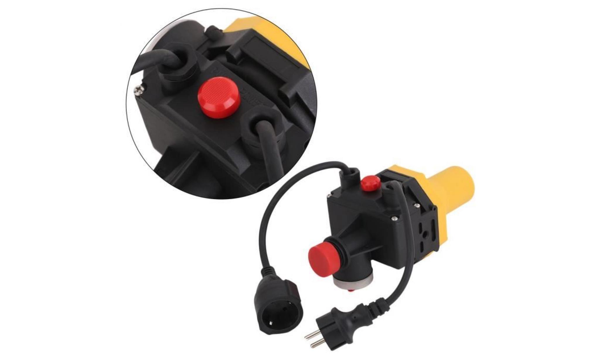 outad® pc03.c  commutateur automatique de contrôle de pression de pompe à eau jaune 110 * 245 * 135mm pas cher