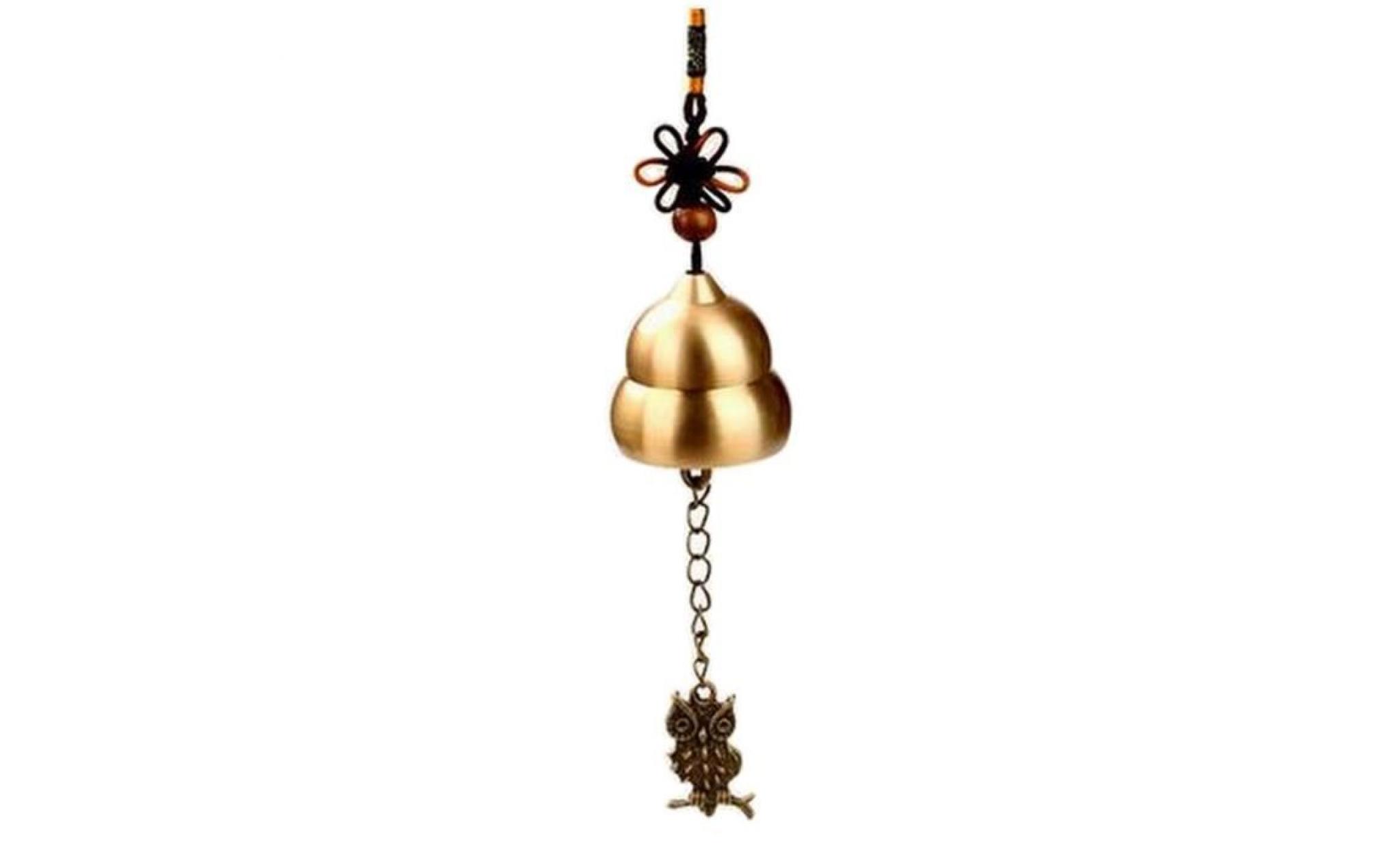 [owl 2] chimes classique vent métal cuivre bells vent hanging décor
