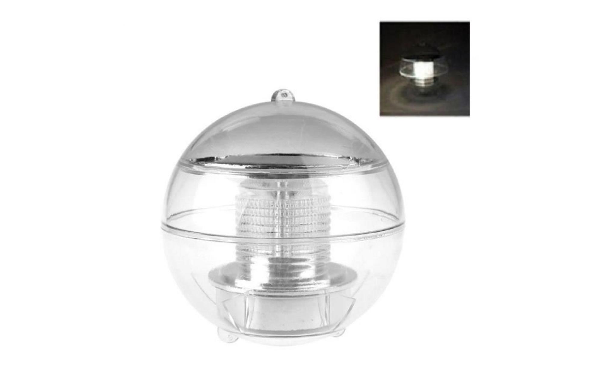 oxoqo lampe flottante à eau solaire lumière blanc