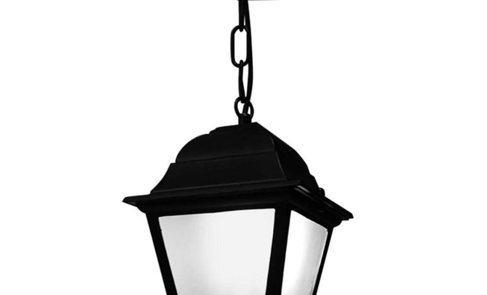 Pack 4 lanternes de suspension Lorain série Vintage + Ampoules LED E27 pas cher