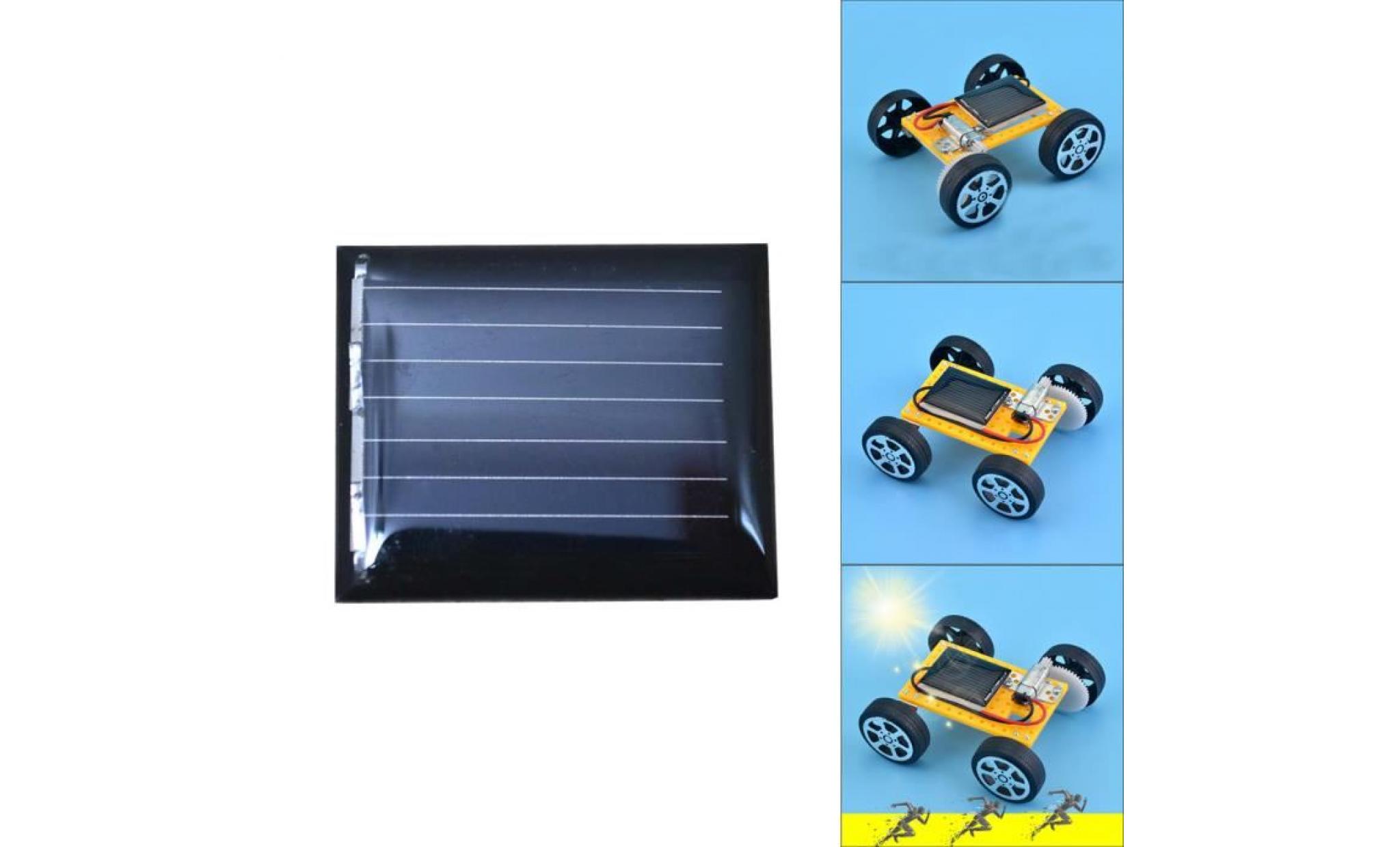 panneaux solaires à piles solaires diy mini 30x25mm 1v pour mini voiture à énergie solaire #ya 2692