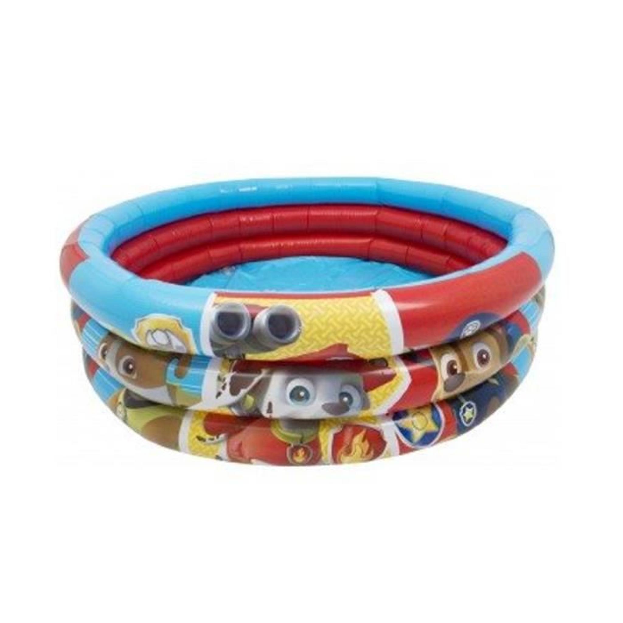 Paw Patrol 3 Ring 100cm piscine gonflable pas cher