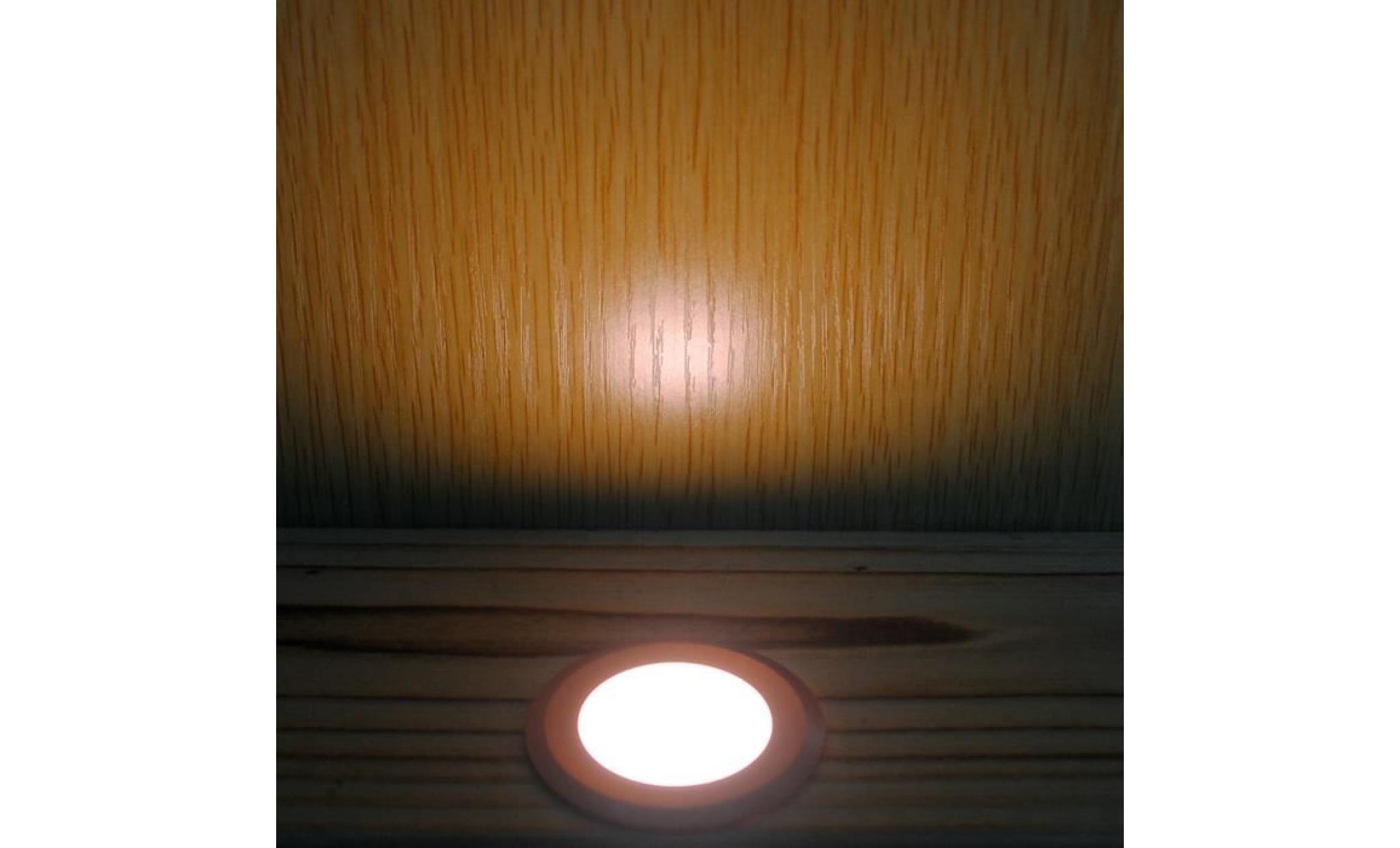 petit spot encastable 1,5w led tour marron étanche ip67   teinte de lumière:blanc froid (6000k) couleur:marron teinte de pas cher