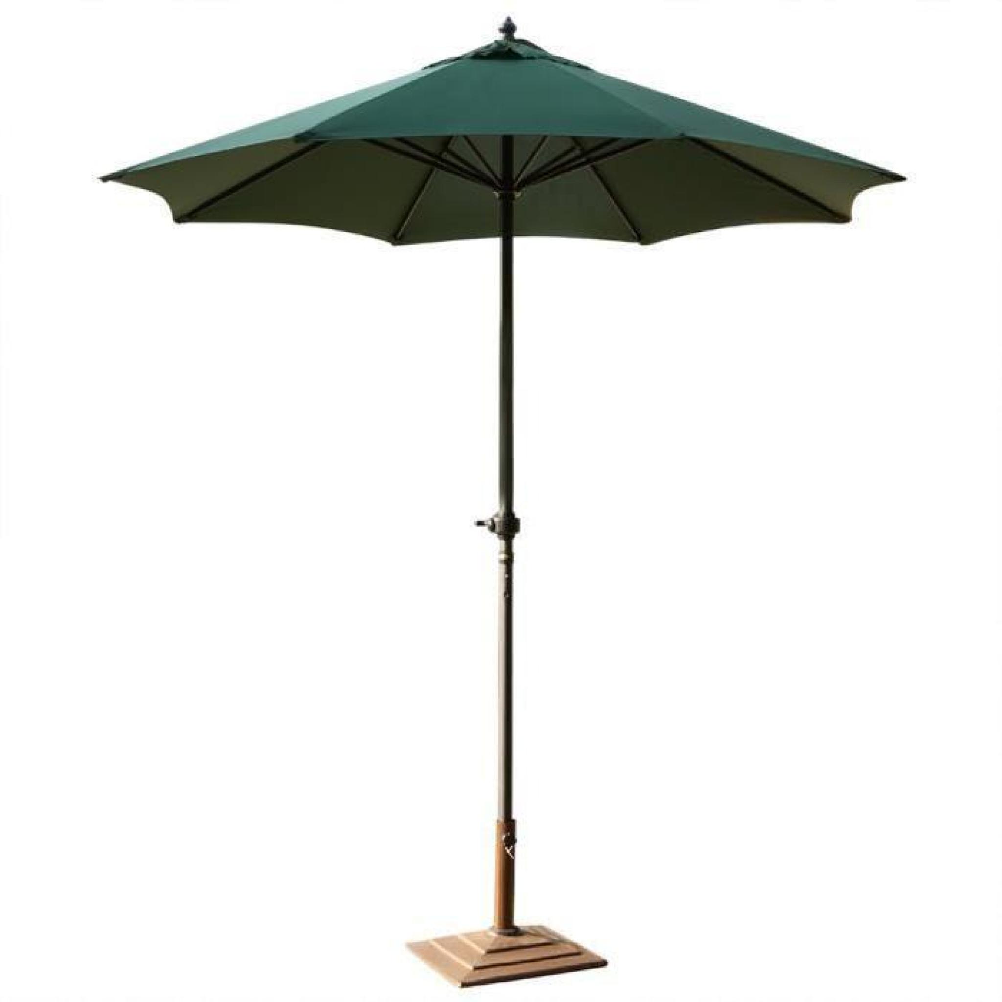 Pliage acier pôle Patio parapluie extérieur Mobilier jardin plage Canopy pare-soleil