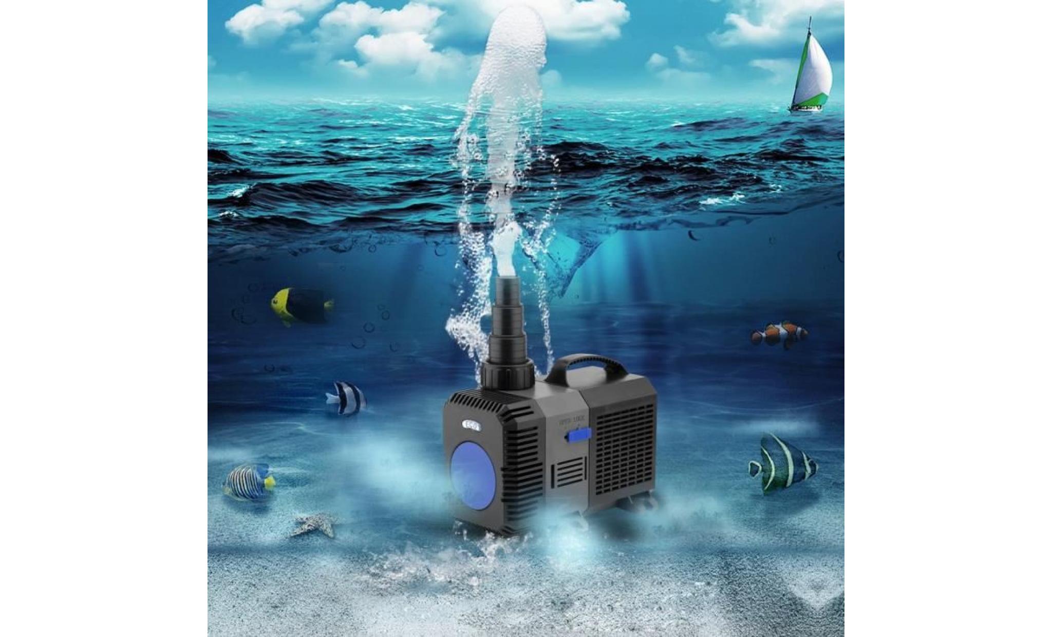 pompe À eau 80w submersible d'aquarium de l'Étang À fréquence variable pour le dessin