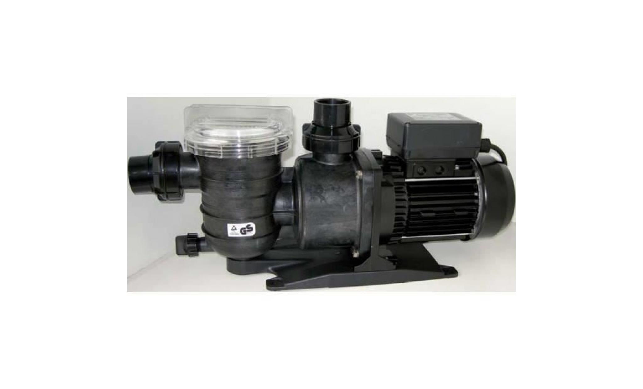 Pompe de filtration Pentair Swimmey 21m3/h Compatible Eau Saline 2 CV mono