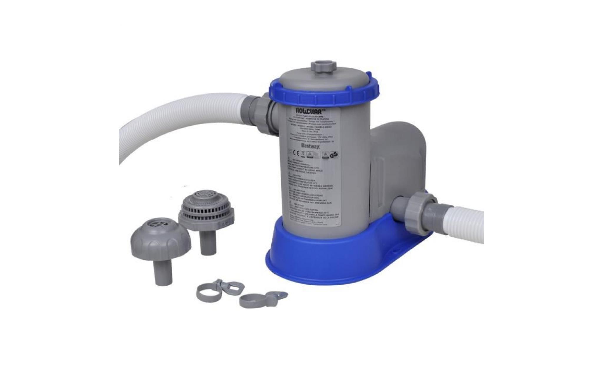 Pompe de filtration pour piscine Bestway Flowclear