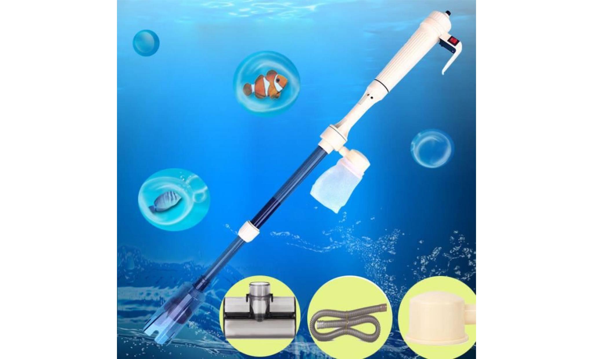 pompe Électrique shiphon de nettoyage filtre d'eau aquarium
