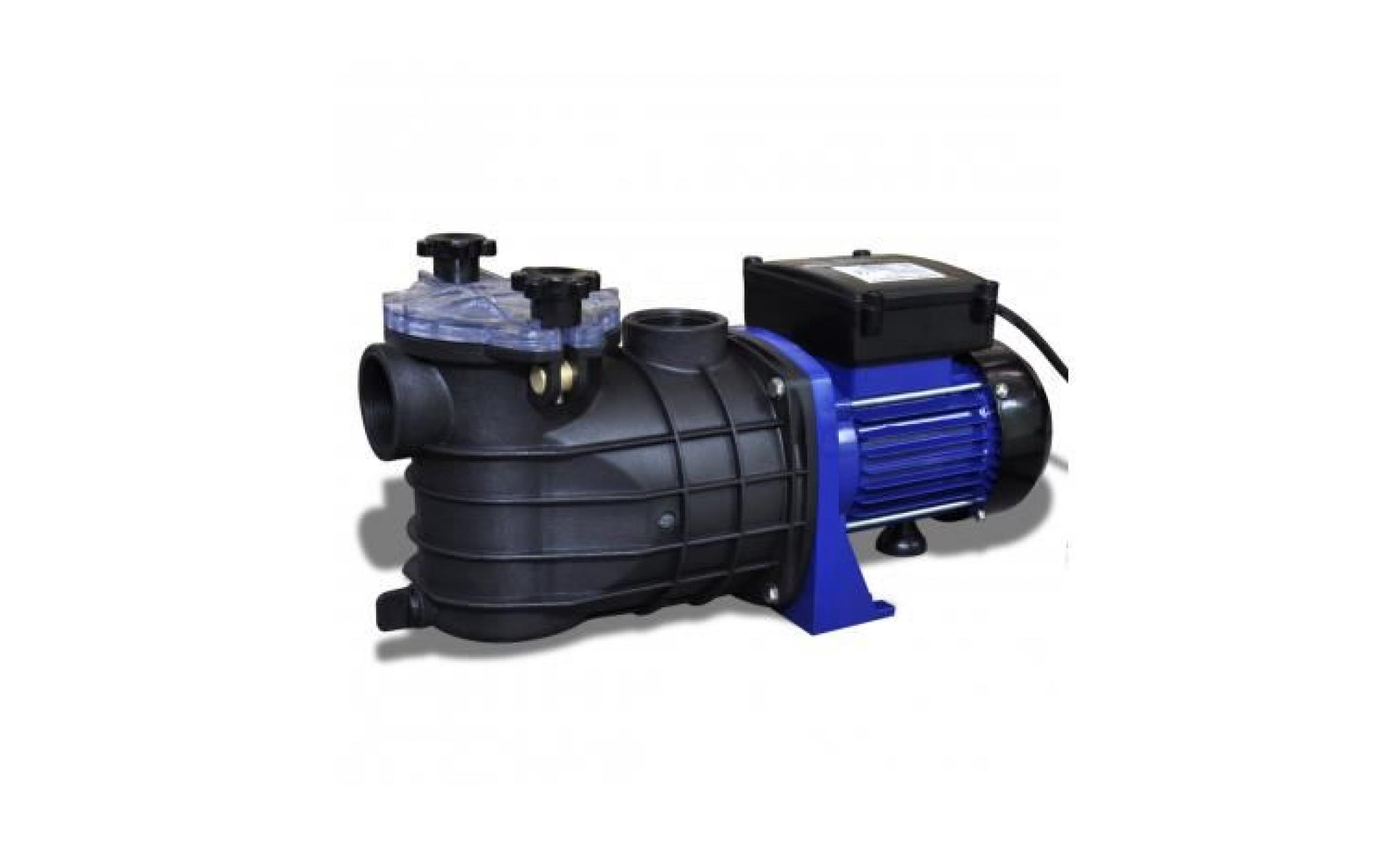 pompe filtration piscine 500 w bleu