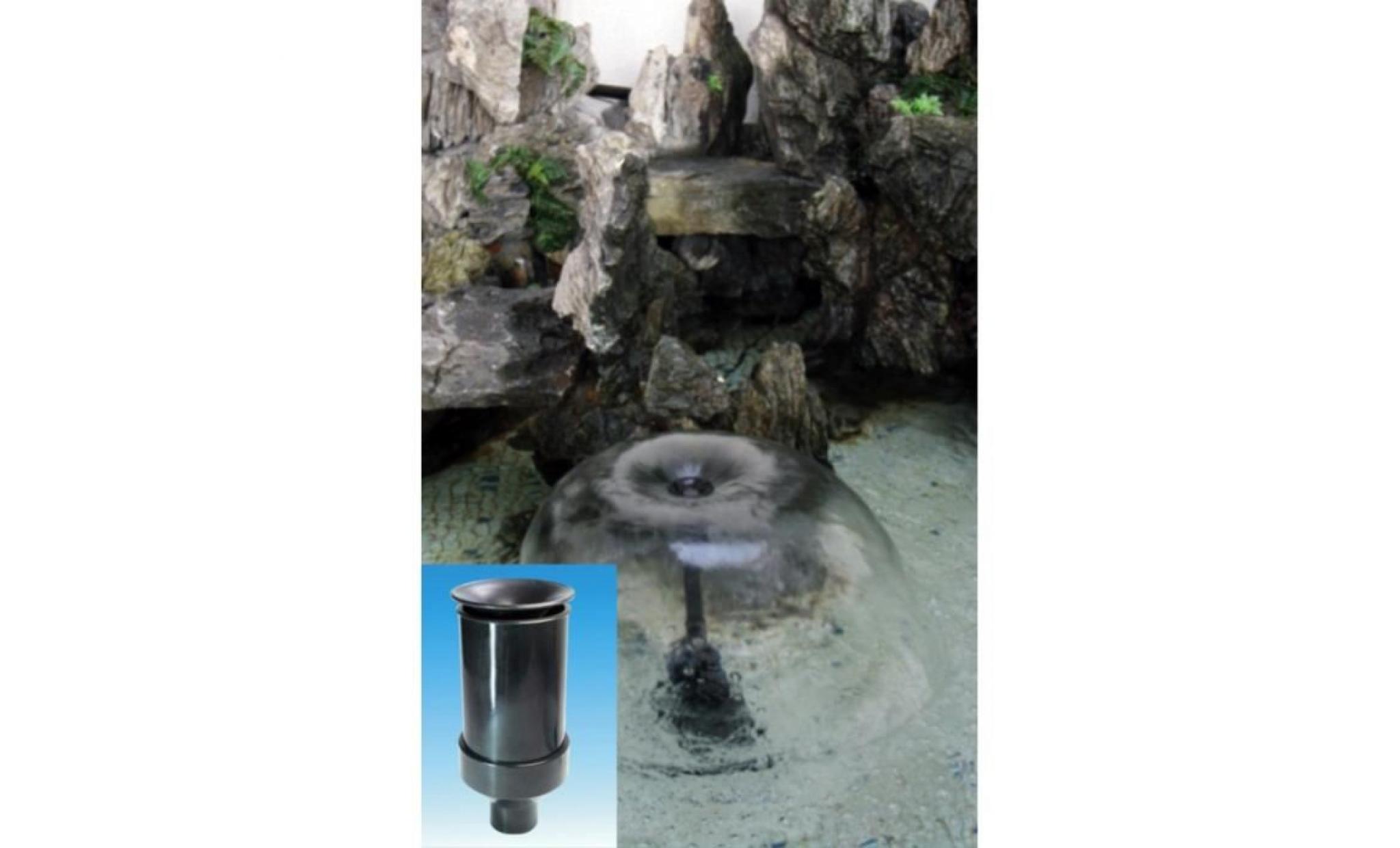 pompe fontaine jet d'eau bassin étang 1800l/h 40w pas cher