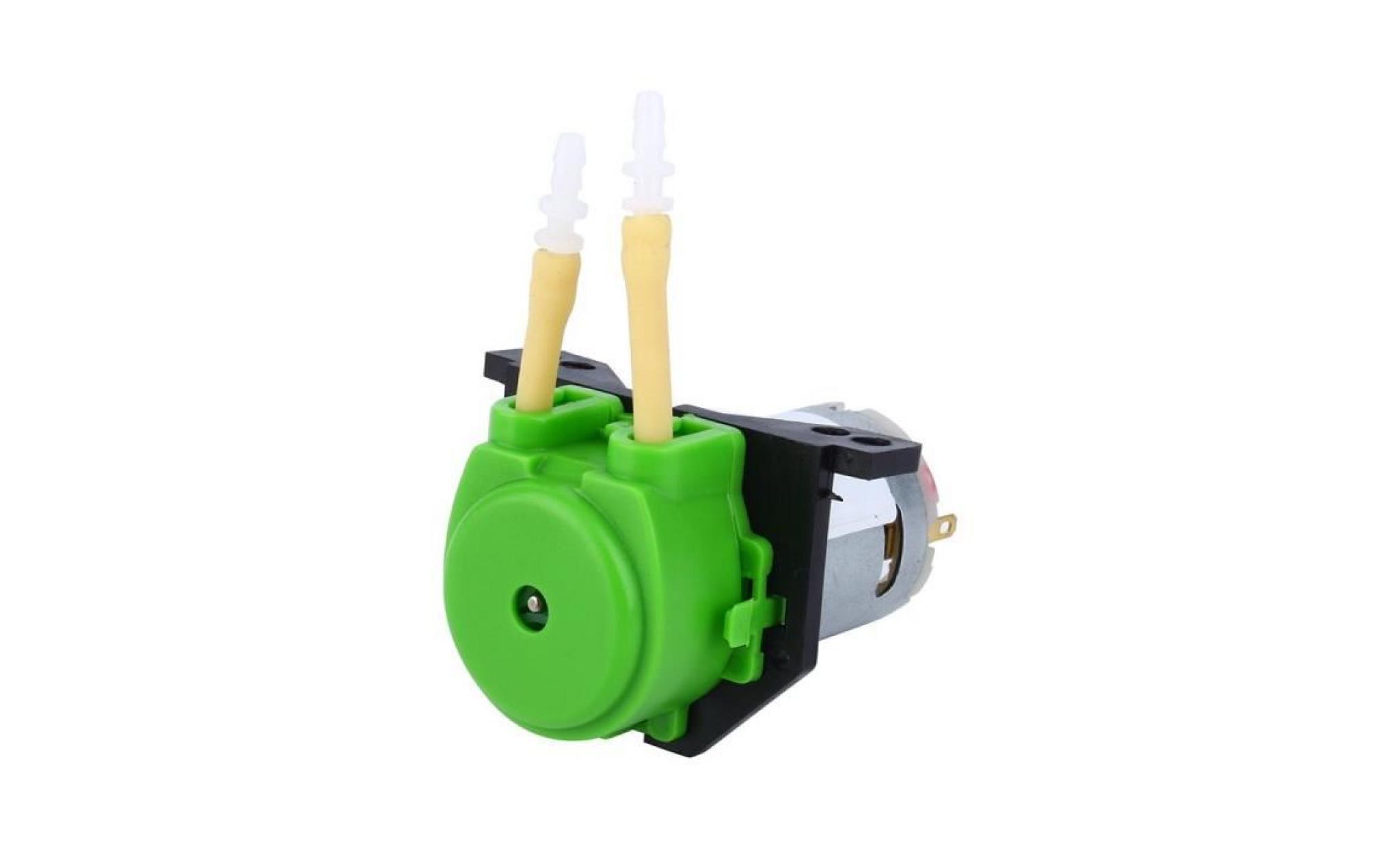 pompe péristaltique pompe tête amovible 12v pour l’eau aquarium lab (vert)