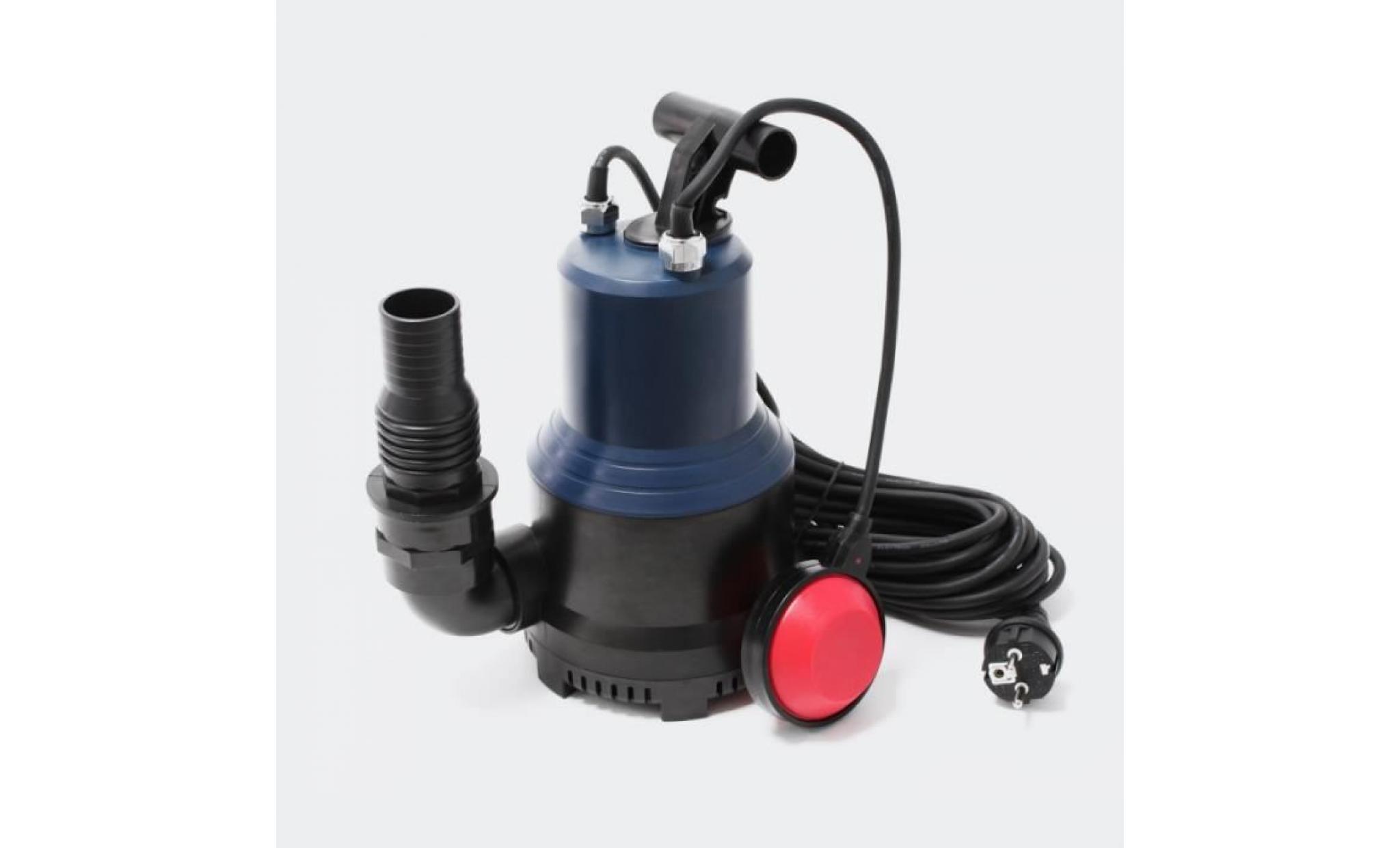 pompe submersible 16000l/h max eco pour jardin 140w