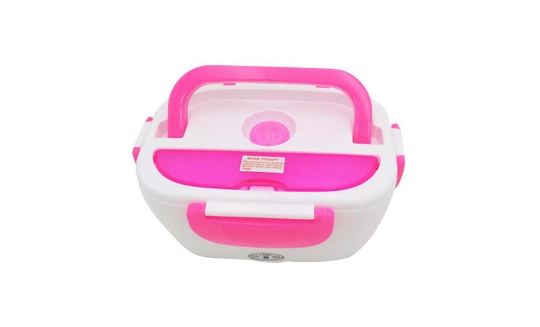 portable boîte à bento Électrique déjeuner alimentaire riz réchauffeur réchauffeur réchauffeur rose