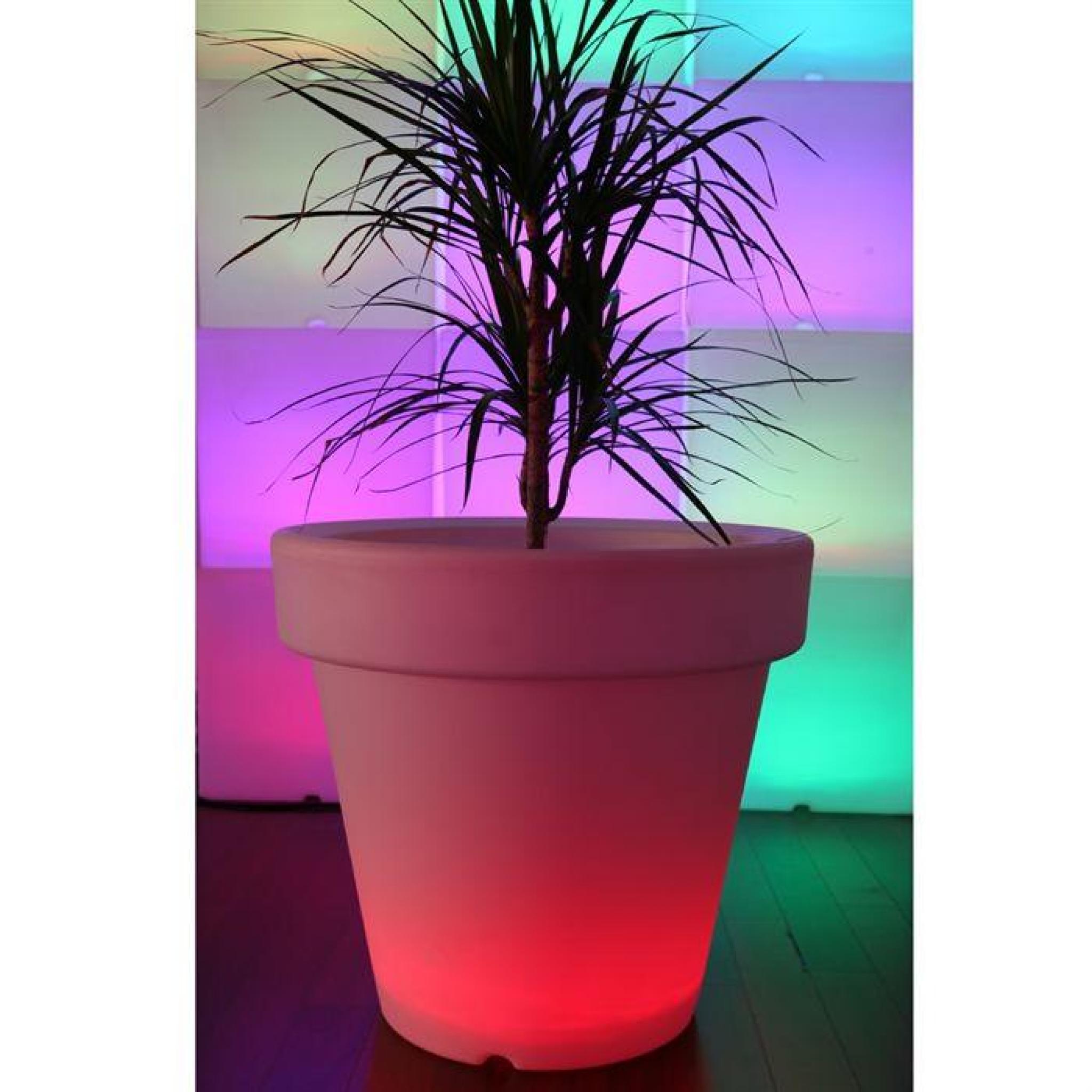 Pot de fleur LED-ON haut de 60cm pas cher