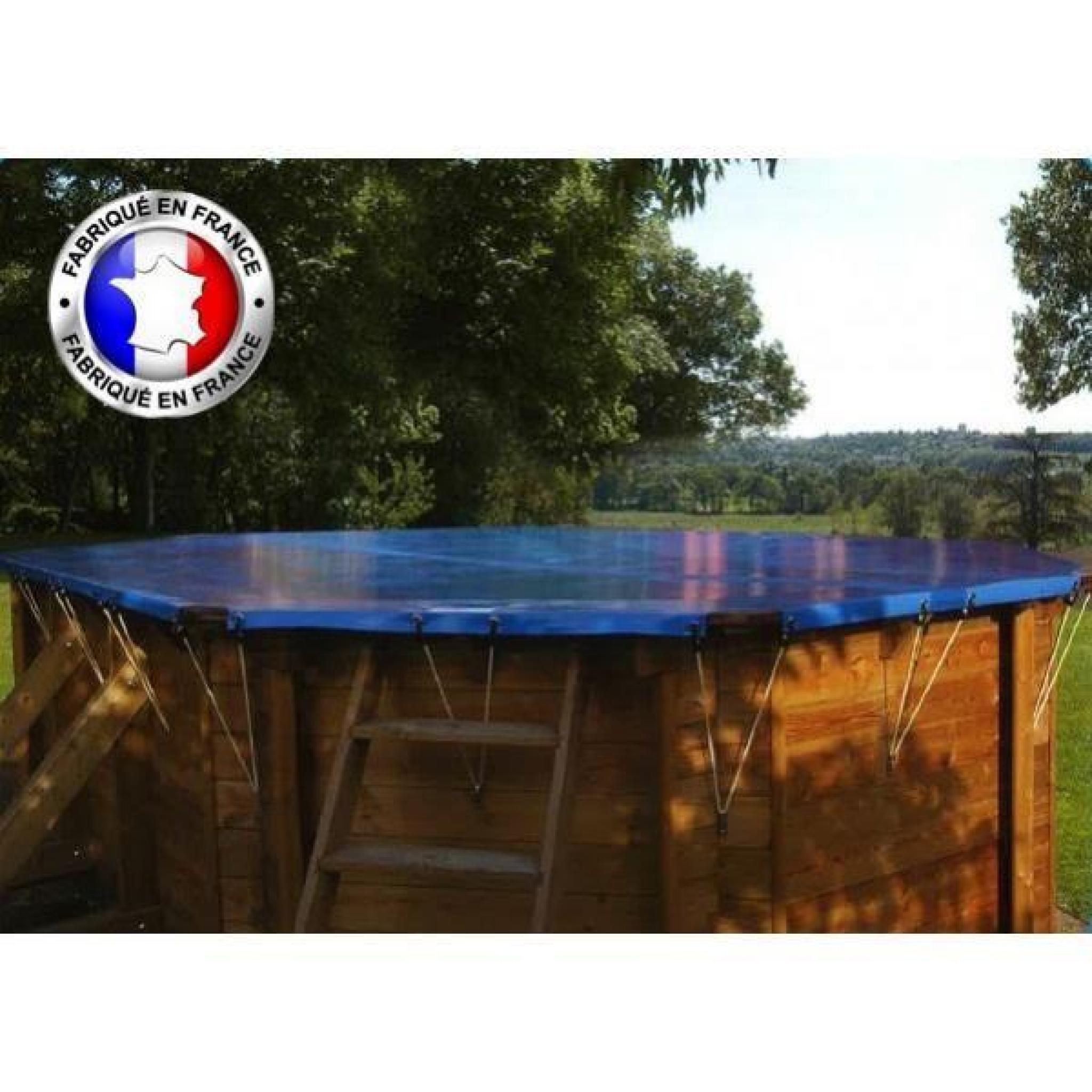 Pour piscine Ubbink/Nortland Hexagonale 410, bleu