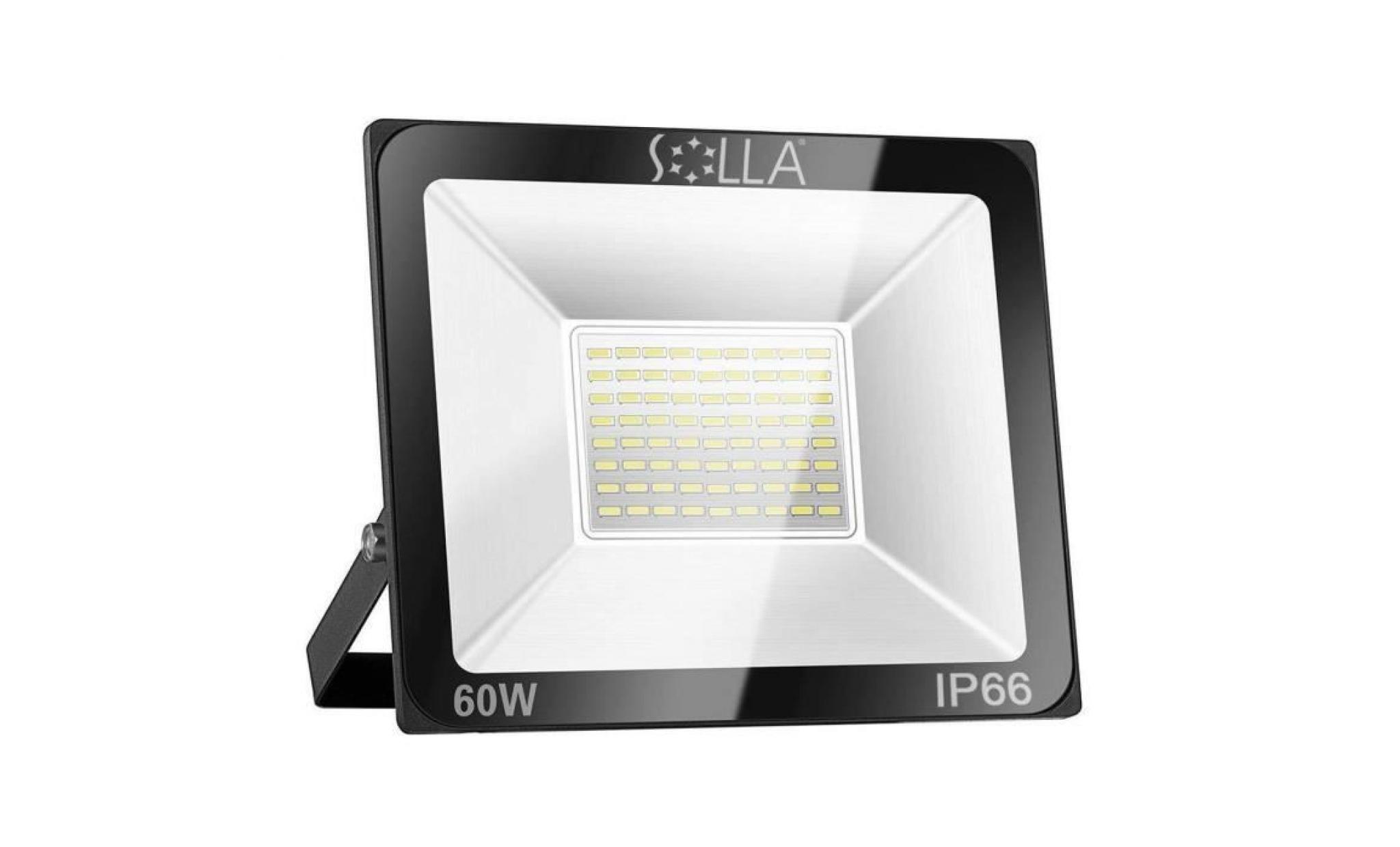 projecteur led 100w ip66 imperméable 4800lm eclairage extérieur lumière blanche