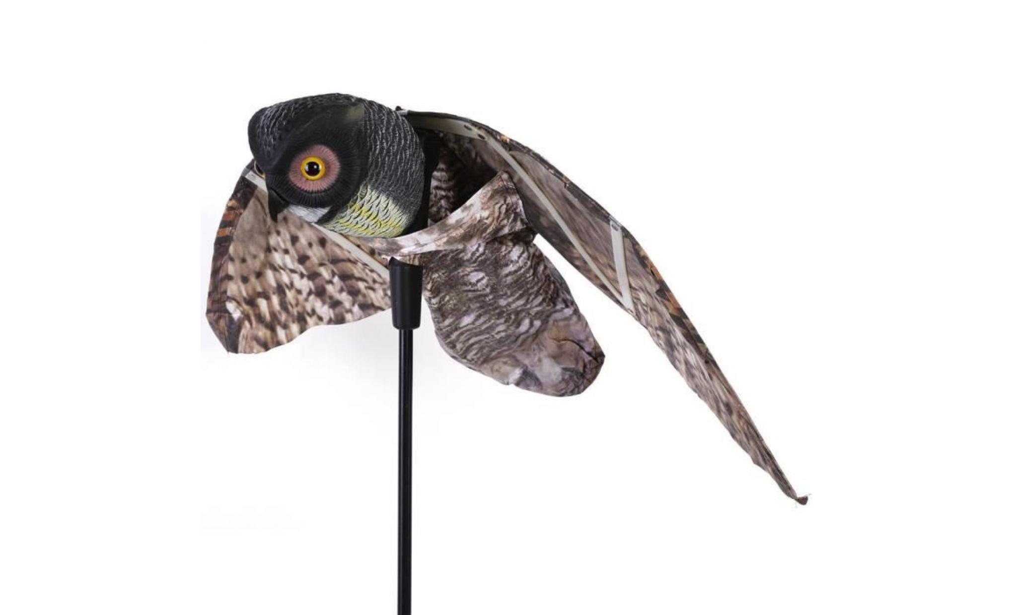 prowler owl avec ravageur de leurres pour épouvantail et jardinmatériel: pe.     taille: (l) x (l) x (h) 62 x 102 x 26,5 cm / 24,41 pas cher