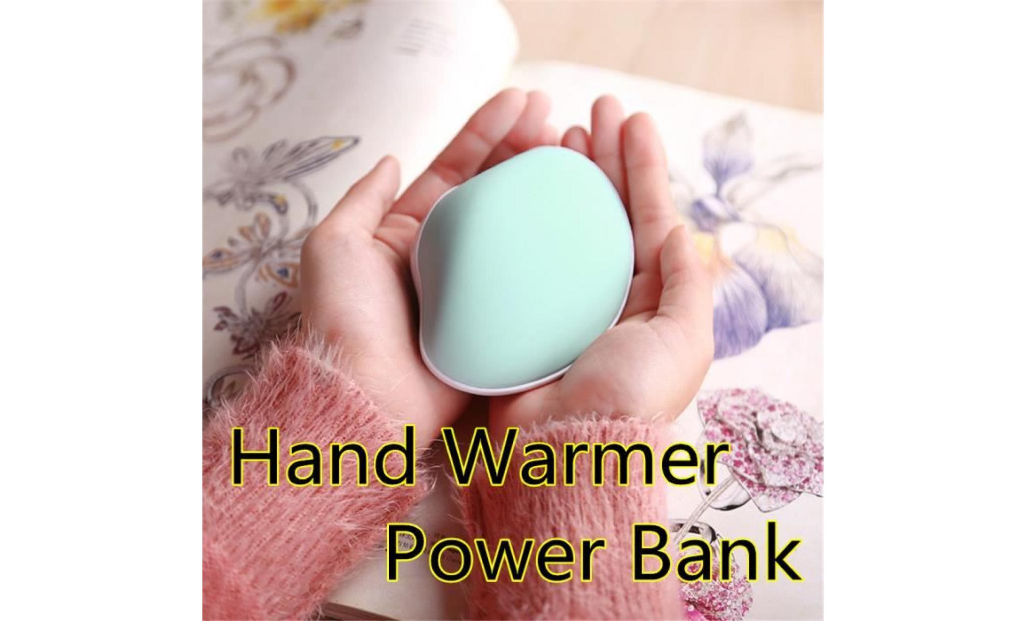 réchauffeur de main de réchauffeur et réchauffeur de poche de pistache d'ours de banque de puissance chauffent au chaud hm363