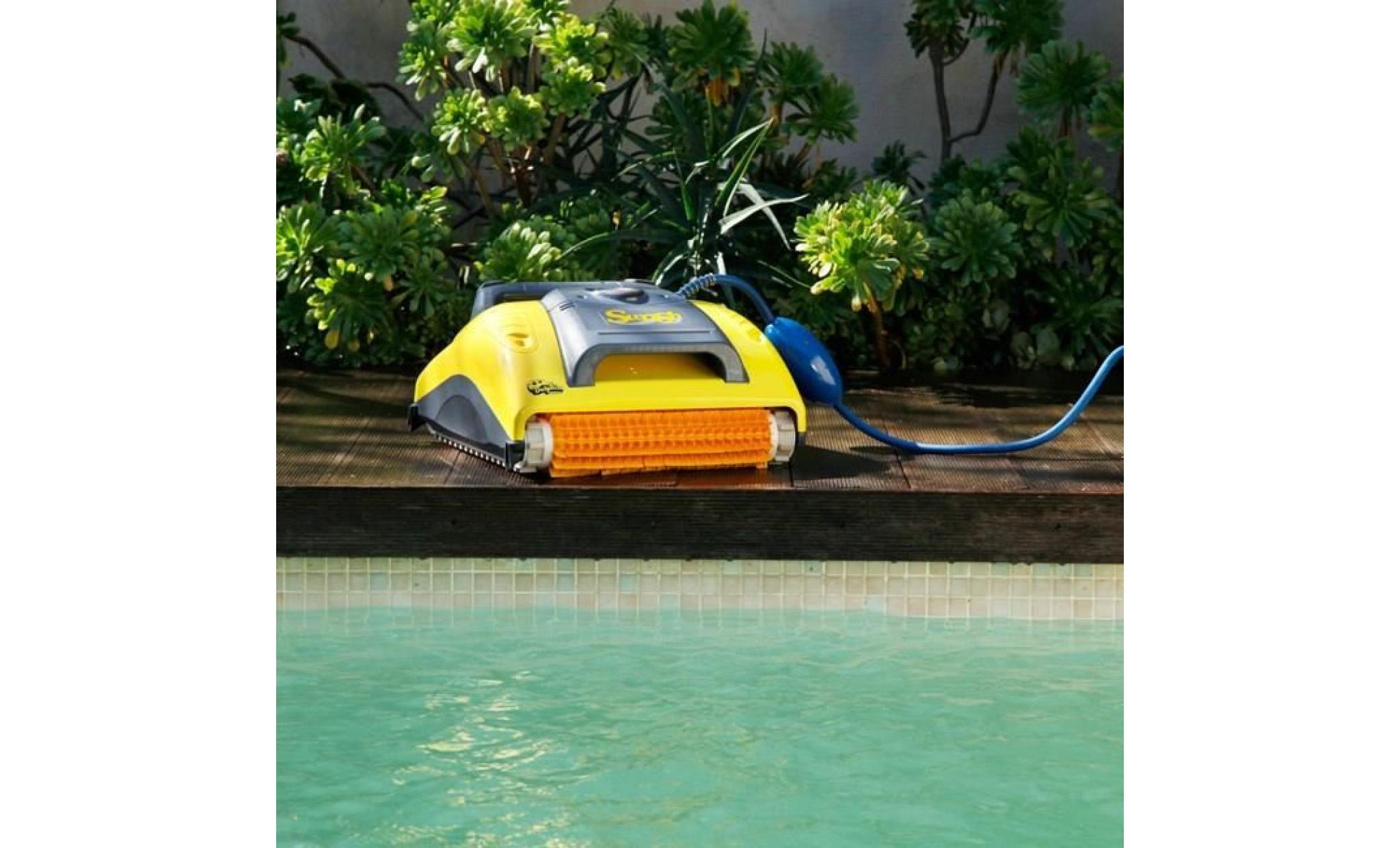 robot électrique de piscine fond   swash pas cher