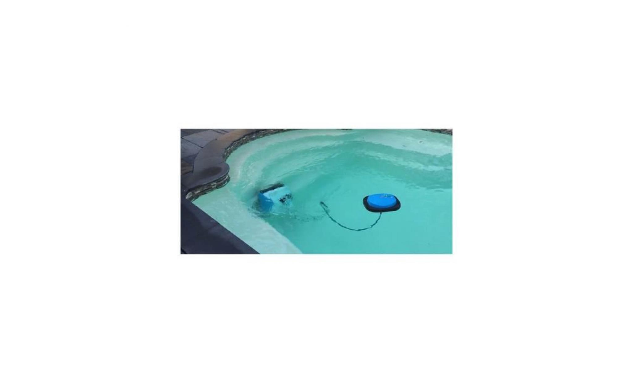 robot piscine poolbird avec coffret électrique, batterie flottante & chariot pas cher