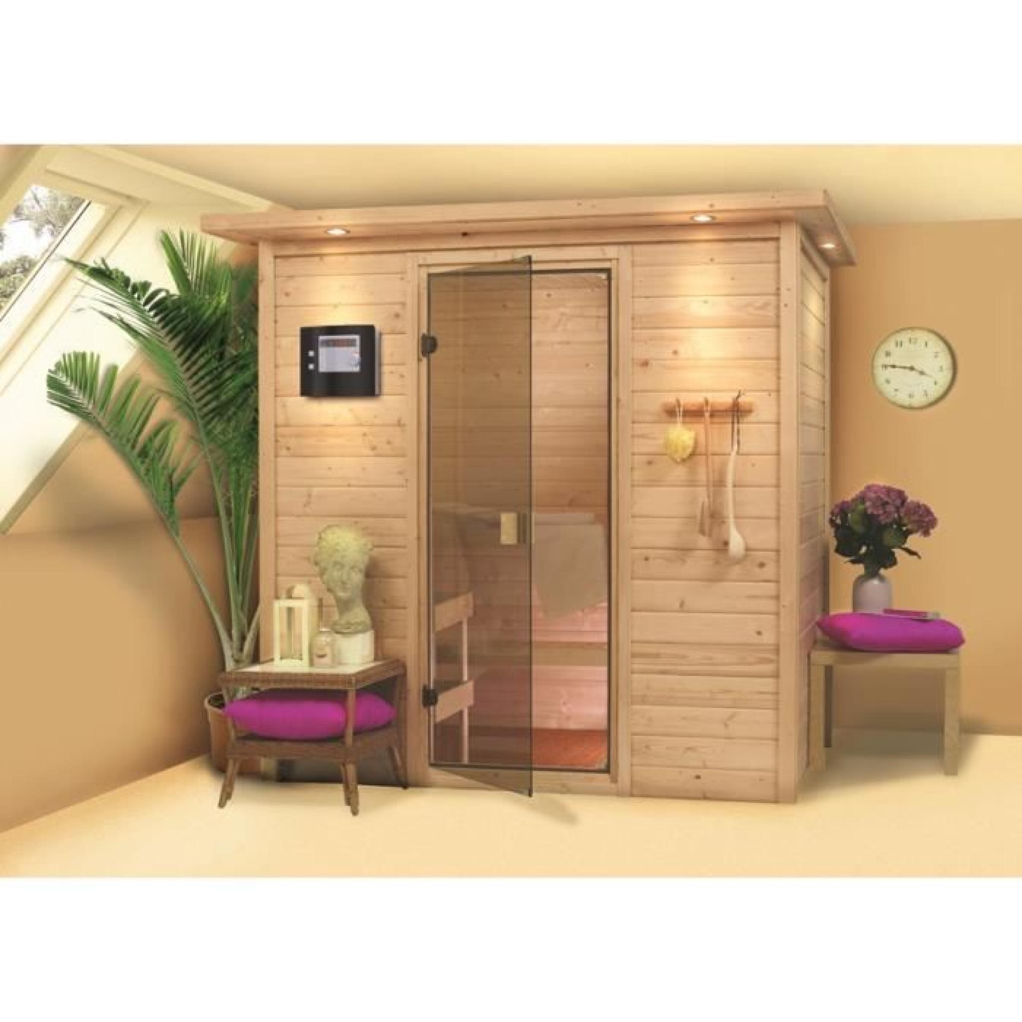 RONJA Cabine Sauna 224x158x202cm