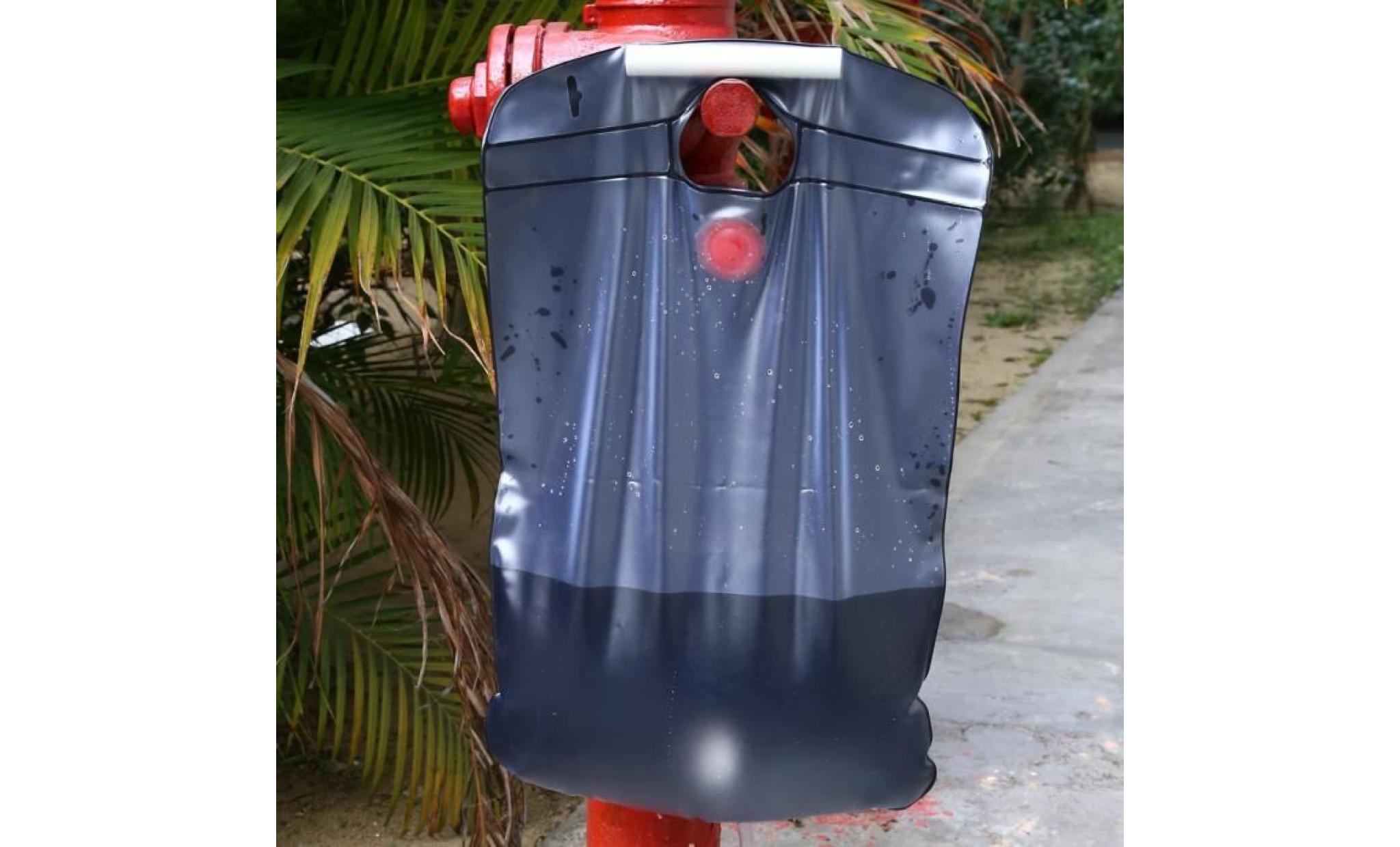 sac de douche solaire 20l sac de douche avec eau chaude par chauffage solaire pas cher