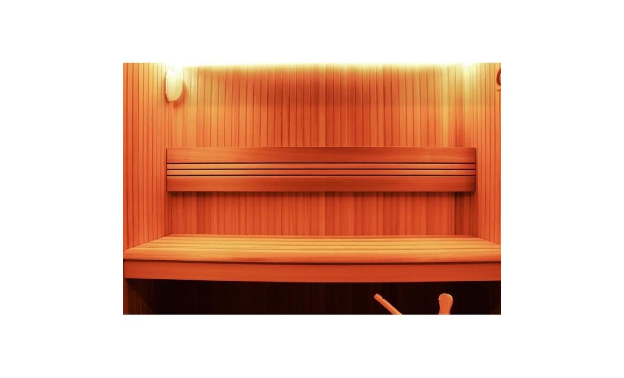 sauna boreal® evasion 200   4 à 6 places   200*170*210 pas cher