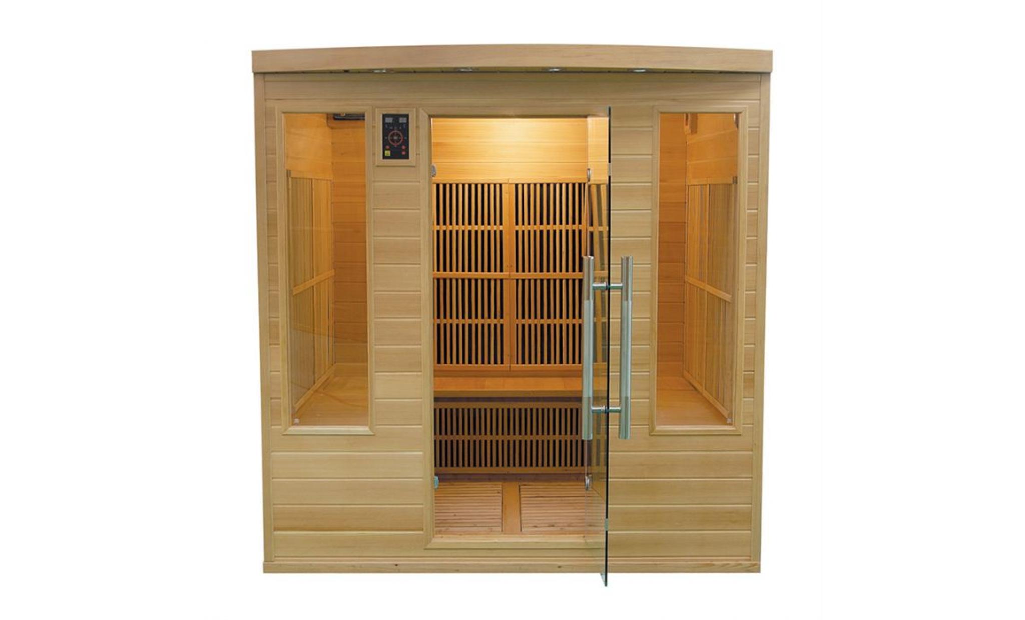 sauna infrarouge luxe club 4 5 places