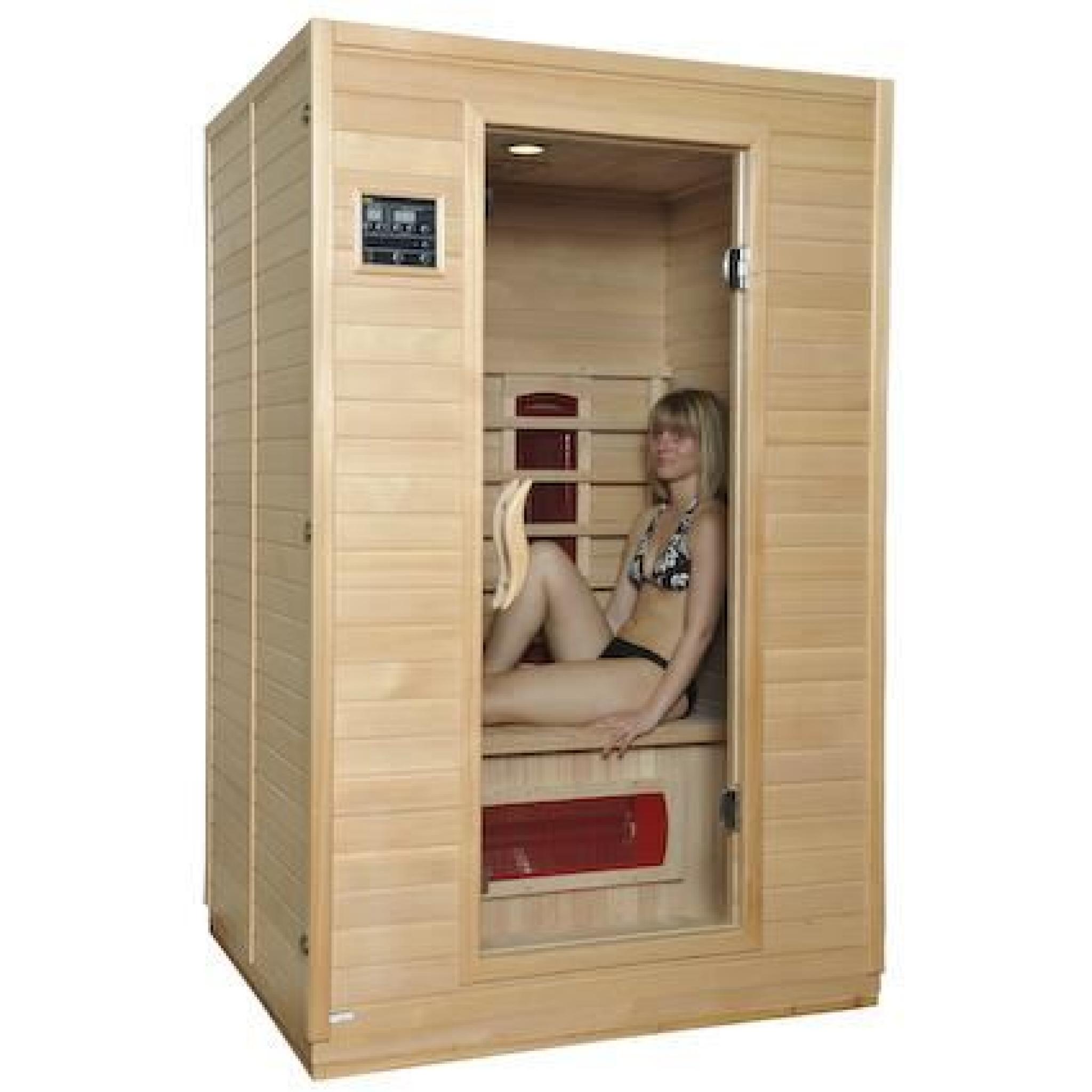 Sauna luxe infrarouge 190 M pas cher