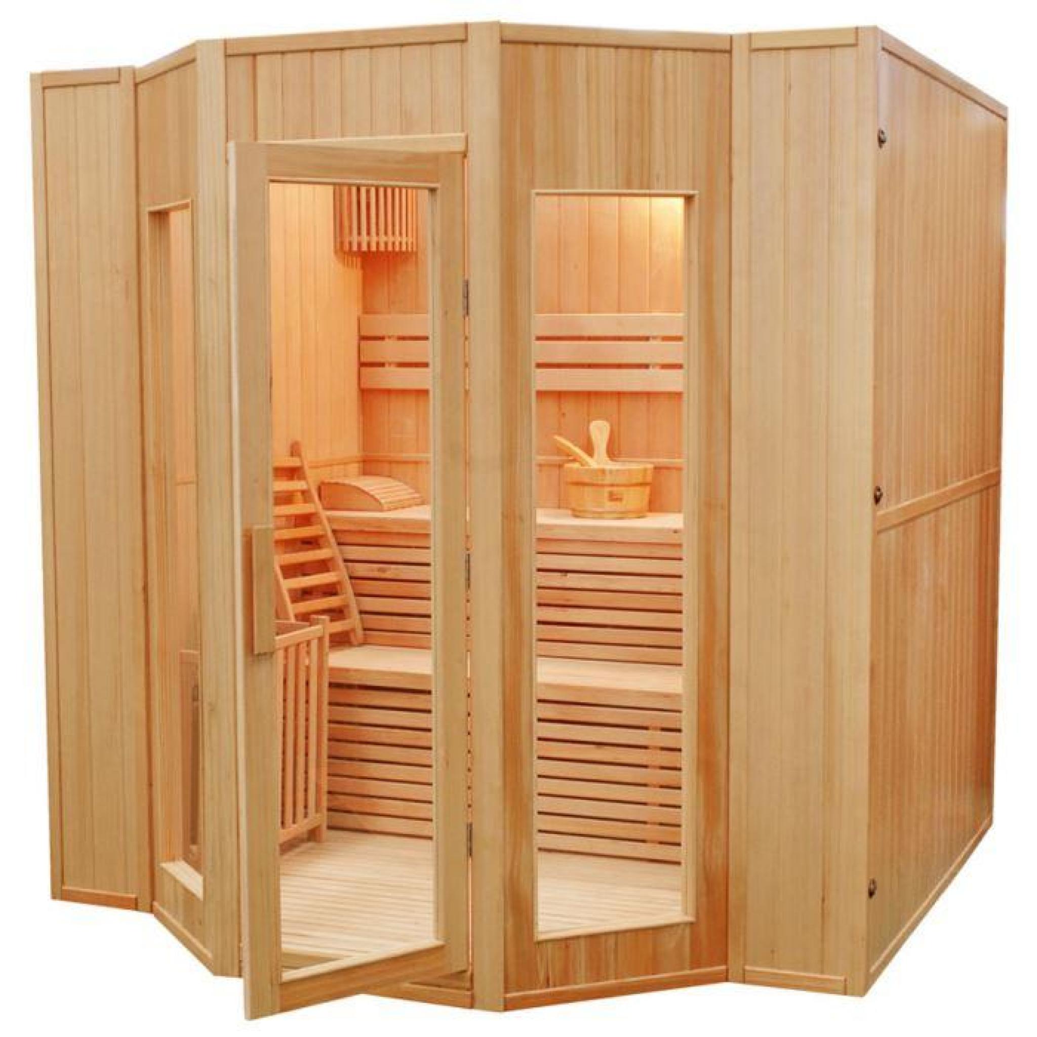 Sauna Traditionnel Finlandais Zen 4 Personnes