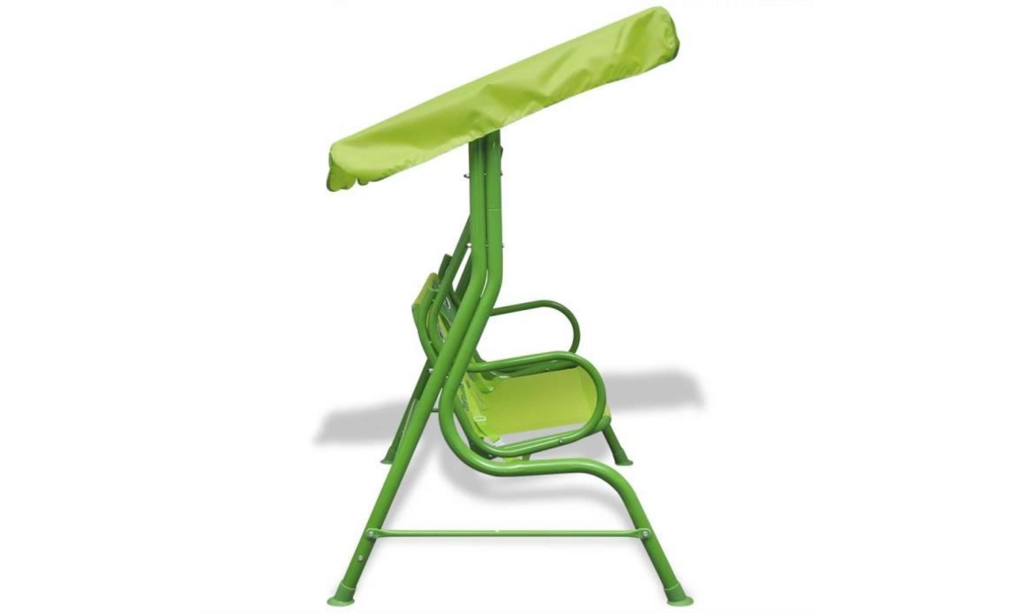 siège balançoire pour enfants vert vert pas cher