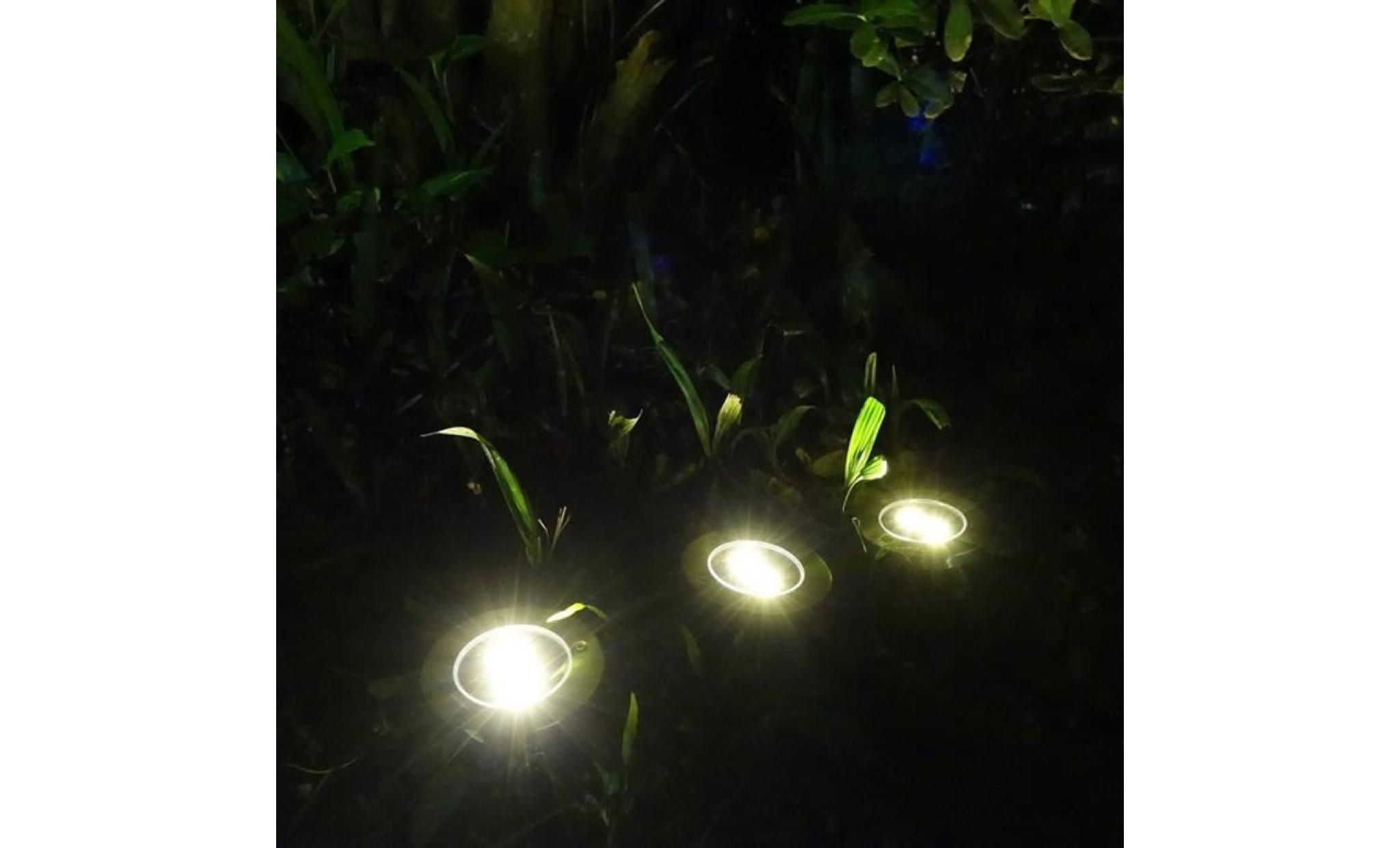 solaire lampe powered imperméable extérieur clôture de la lampe jardin jardin chemin piscine lumière blanc chaud pas cher