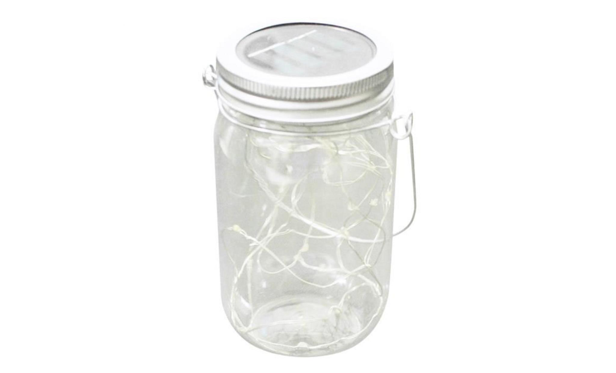solaire mason jar jar couvercle insert led mason lumière solaire pour le verre mason home decor  li408@
