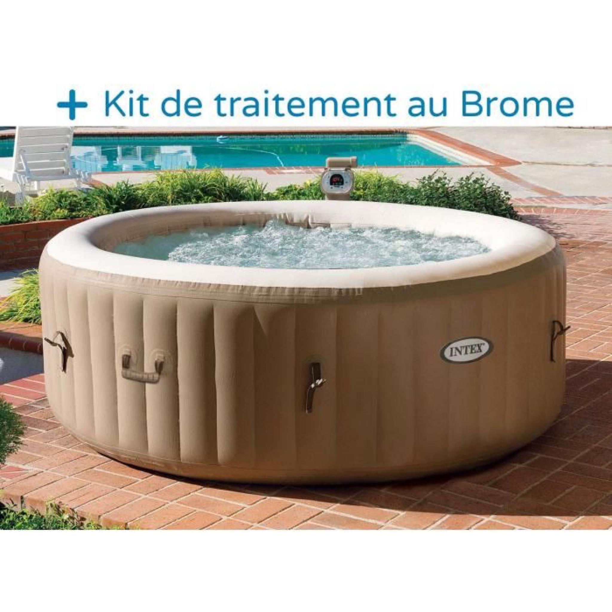 Spa gonflable INTEX 4 personnes 120 diffuseurs …