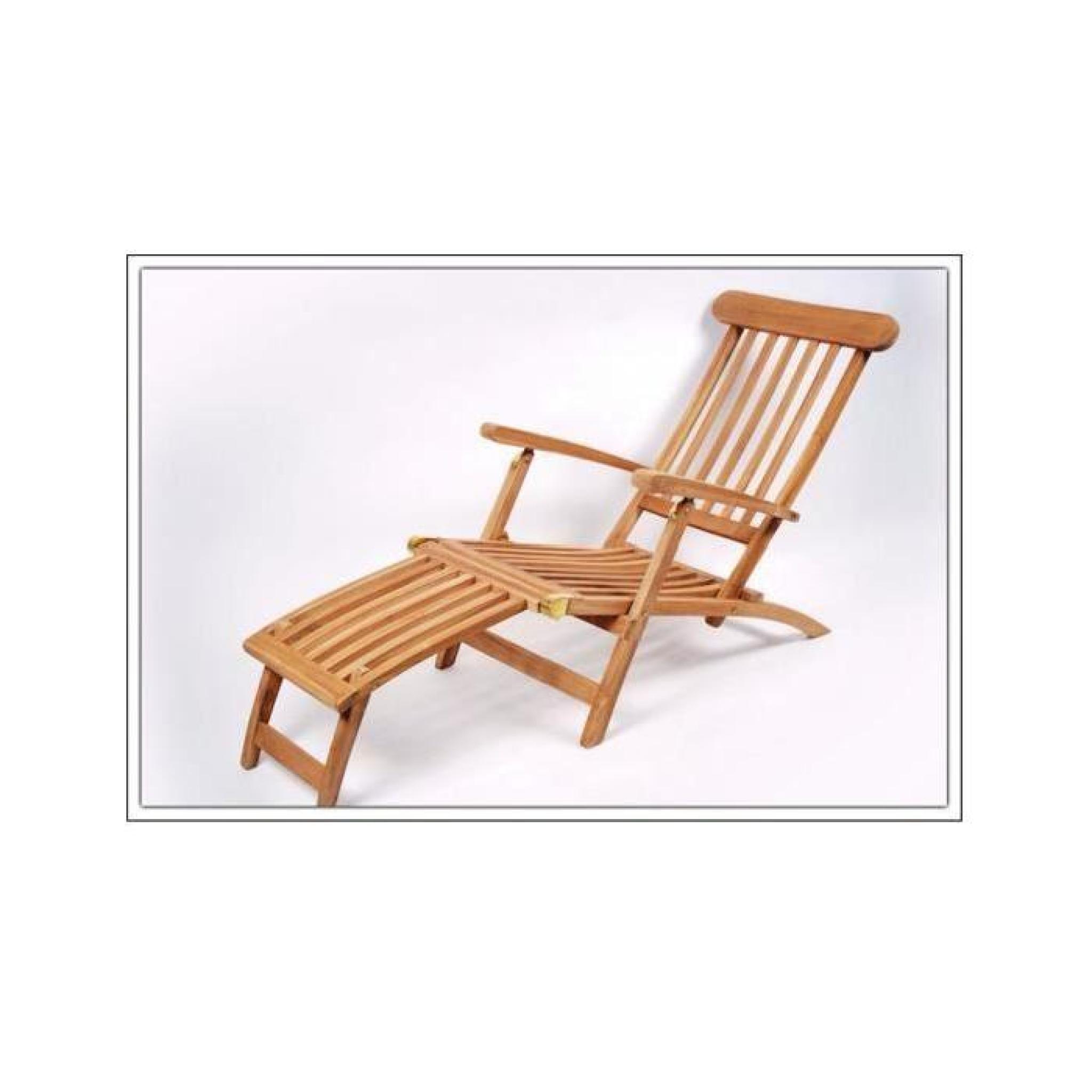 Special-trends - Teck Deck Chair pliables 190 cm x 90 cm x 58 cm