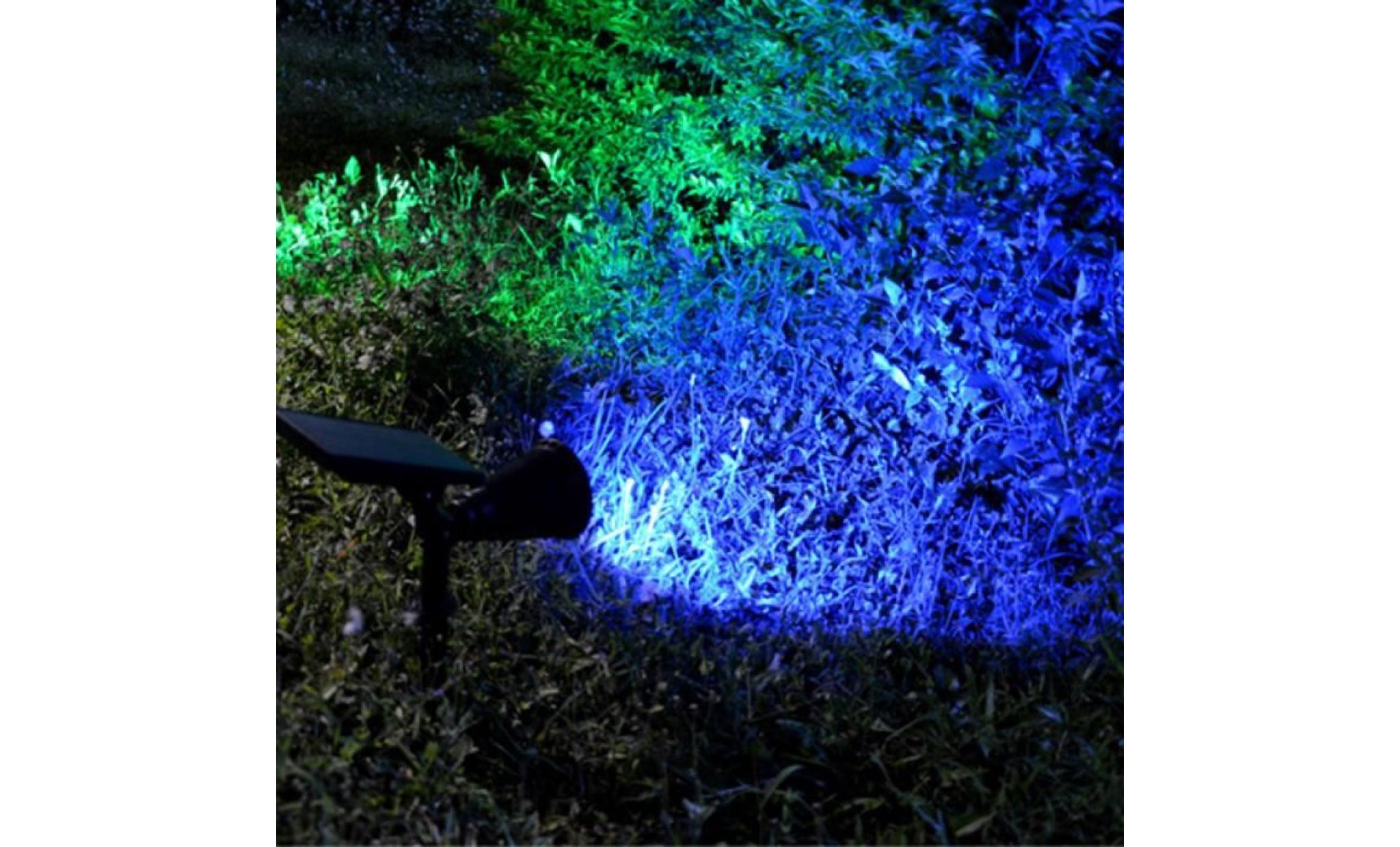 spentoper®lumières extérieures de lumières solaires de led allume des lumières colorées de couleur de pelouse de villas à la maison
