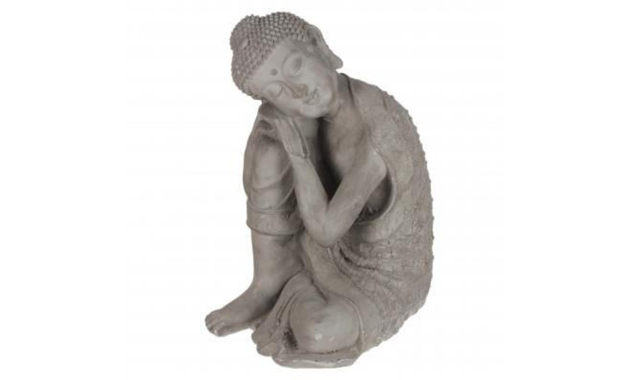 statue bouddha gris