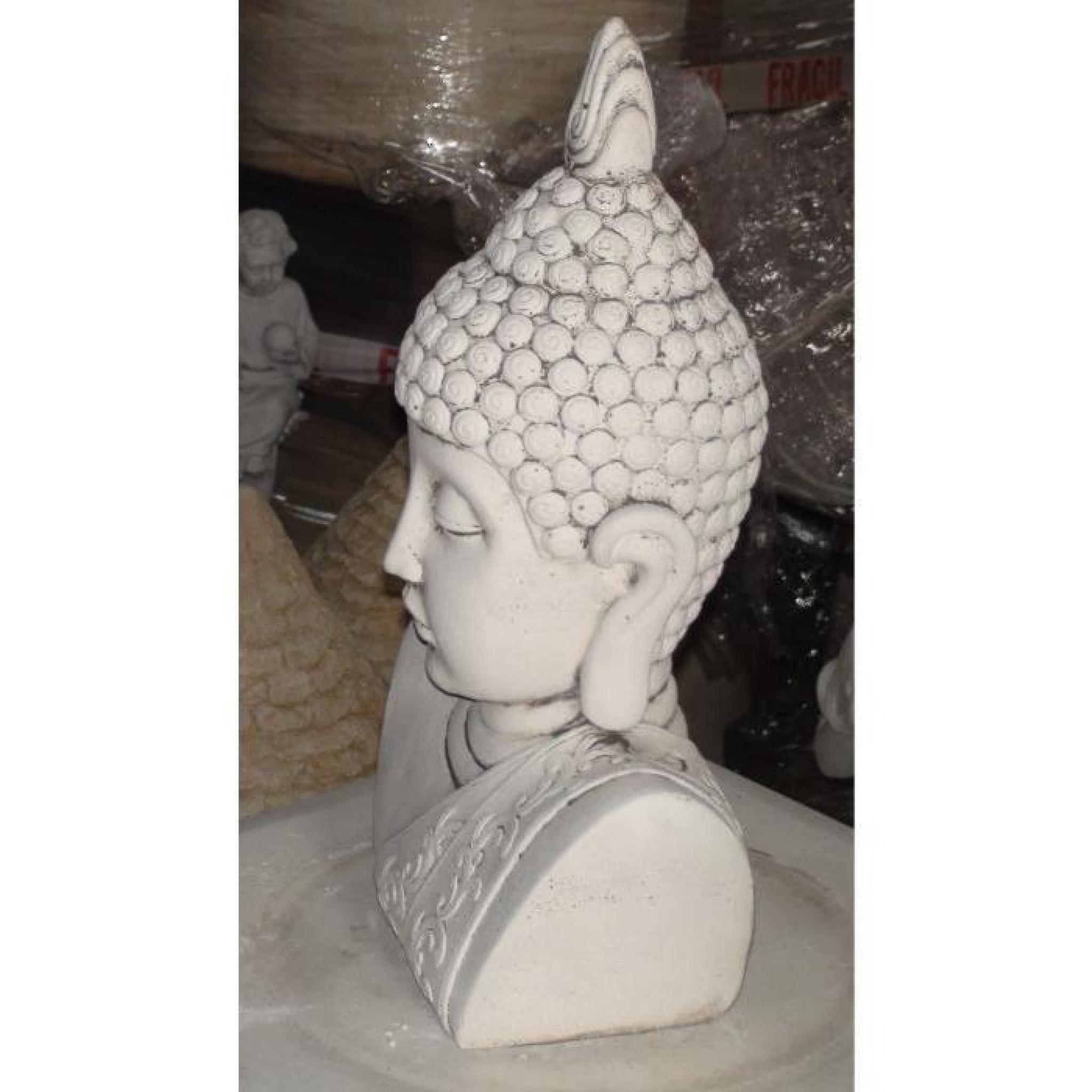 Statue buste de Bouddha Thai pas cher