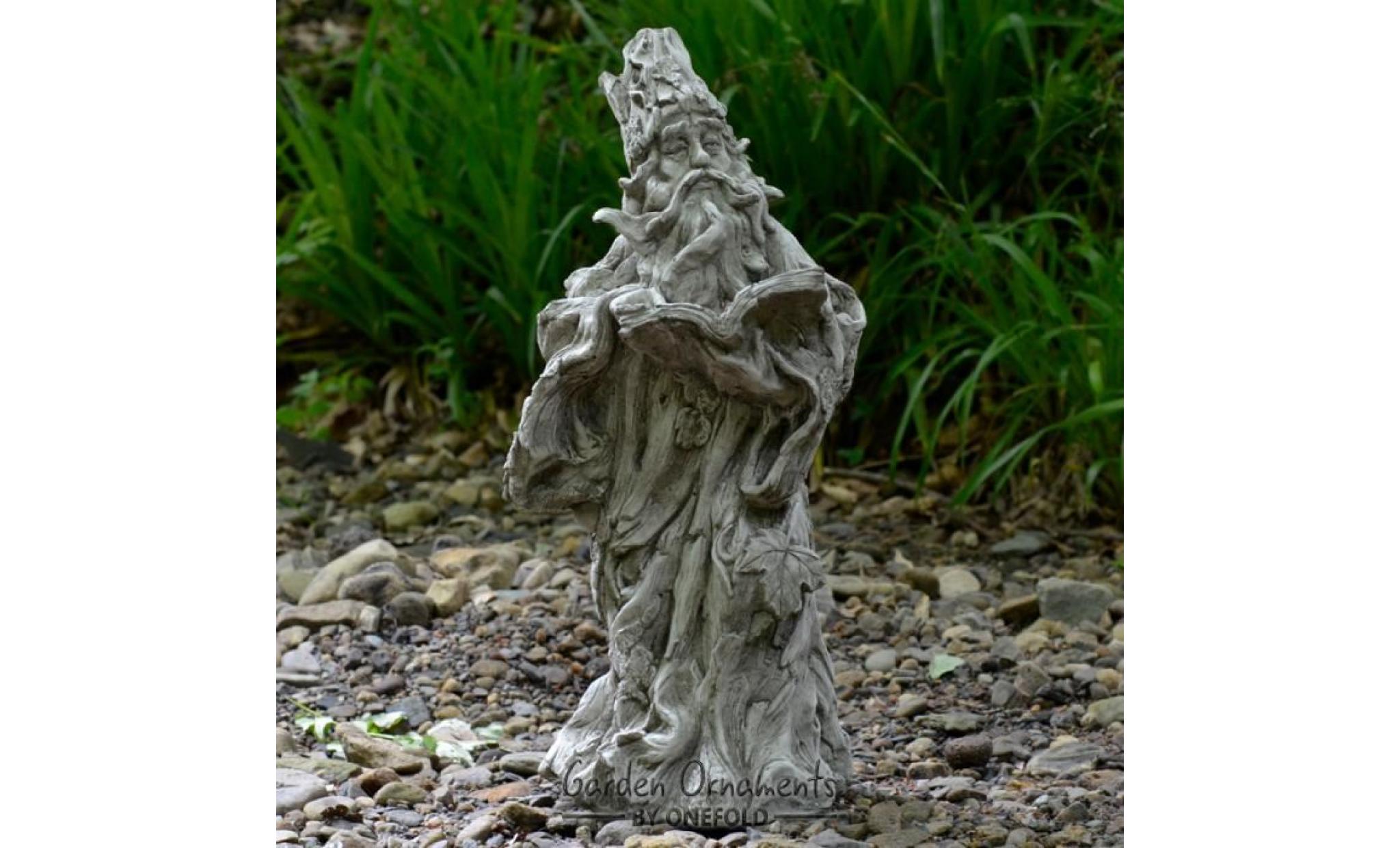 statue de jardin   sorcier