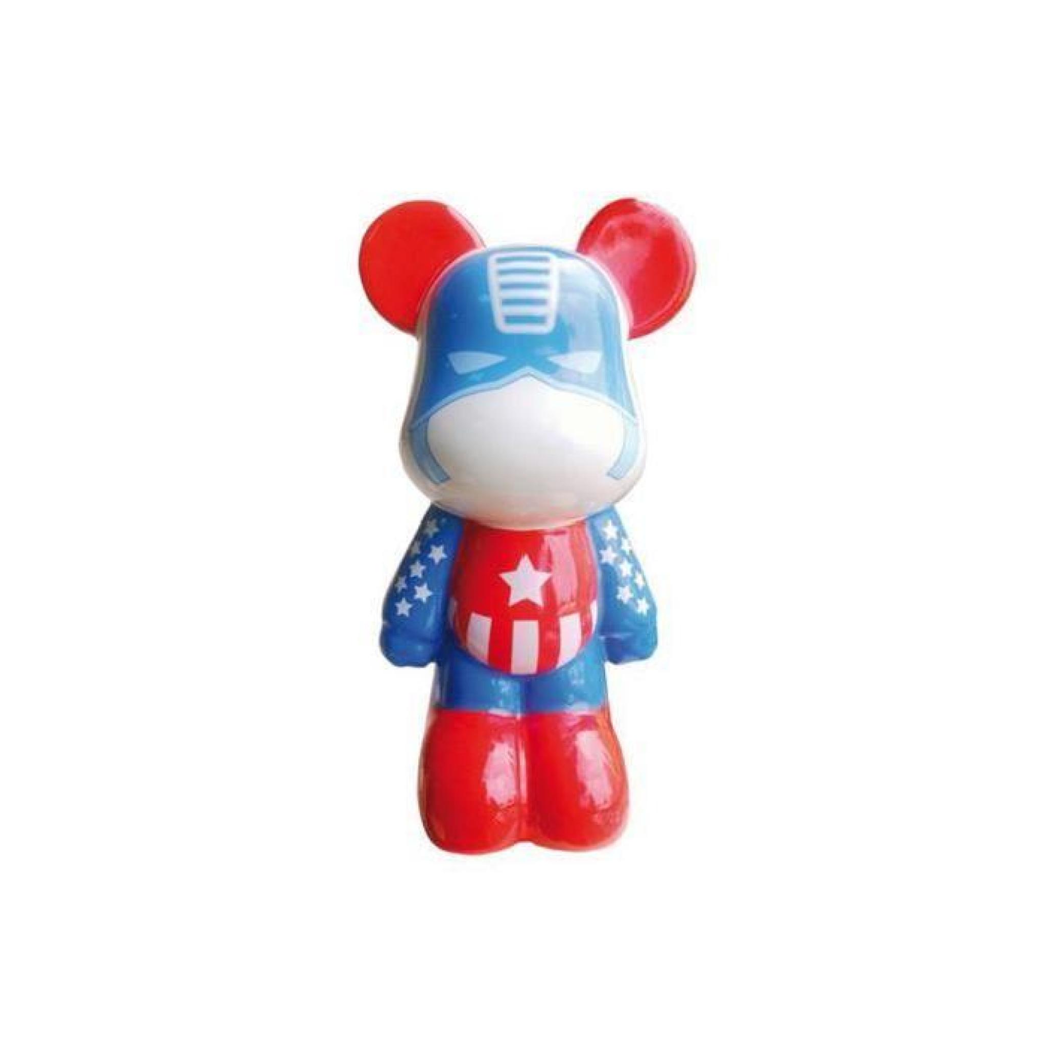 Statue Funky Bear géant Captain America - Art Toy