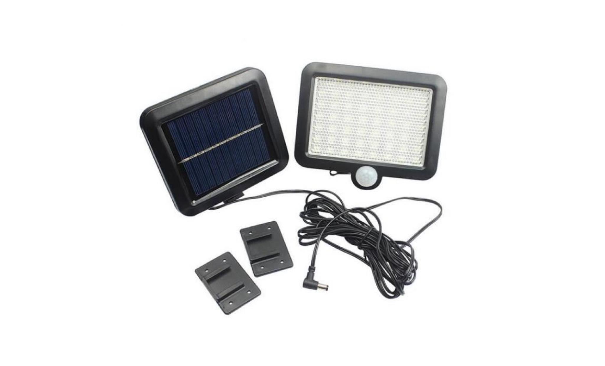 stoex®  56 led applique solaire mur lumière Éclairage détecteur mouvement extérieur jardin