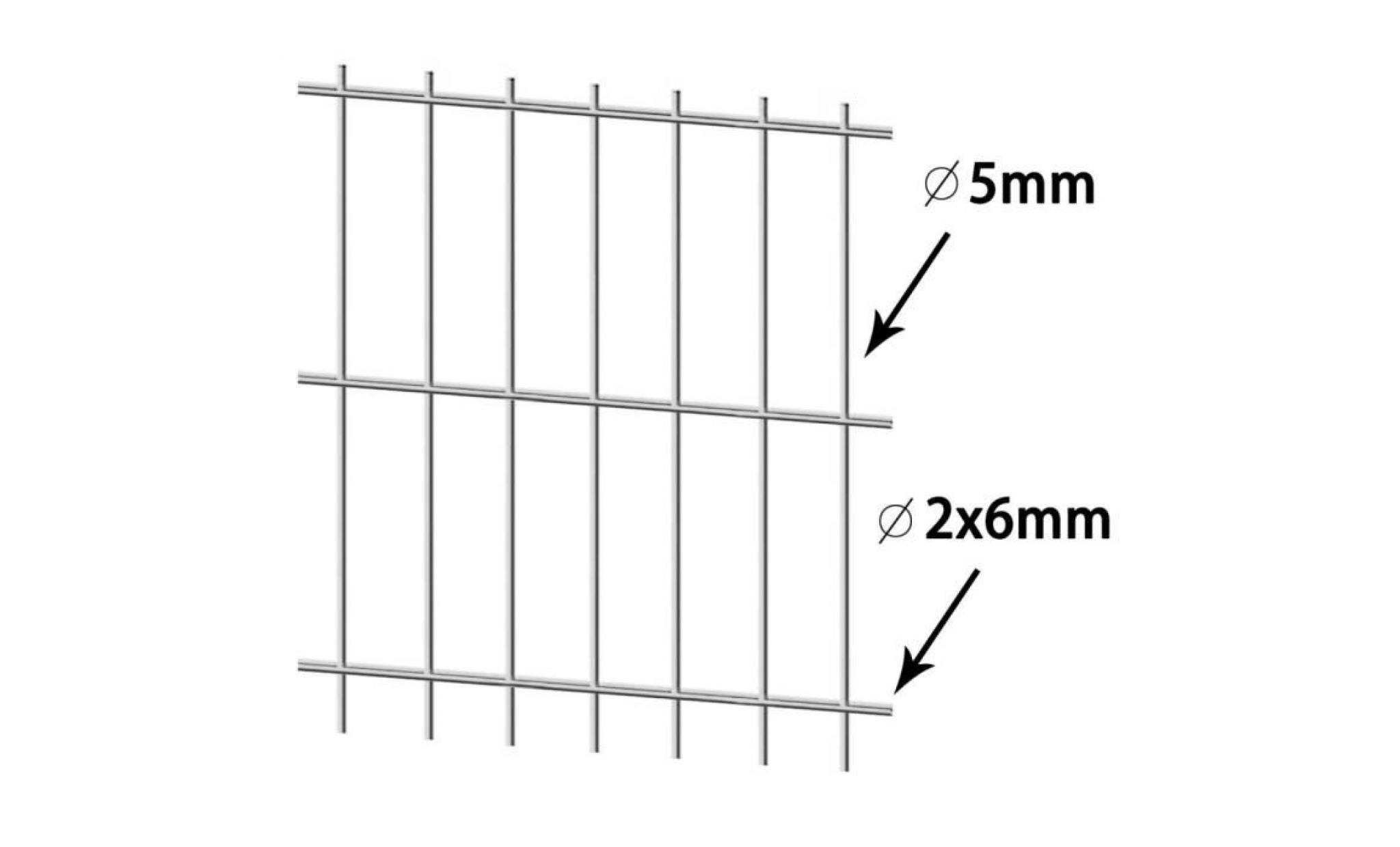 strong cage pour perroquet villa helios gris métallisé 46x46x149 cm pas cher