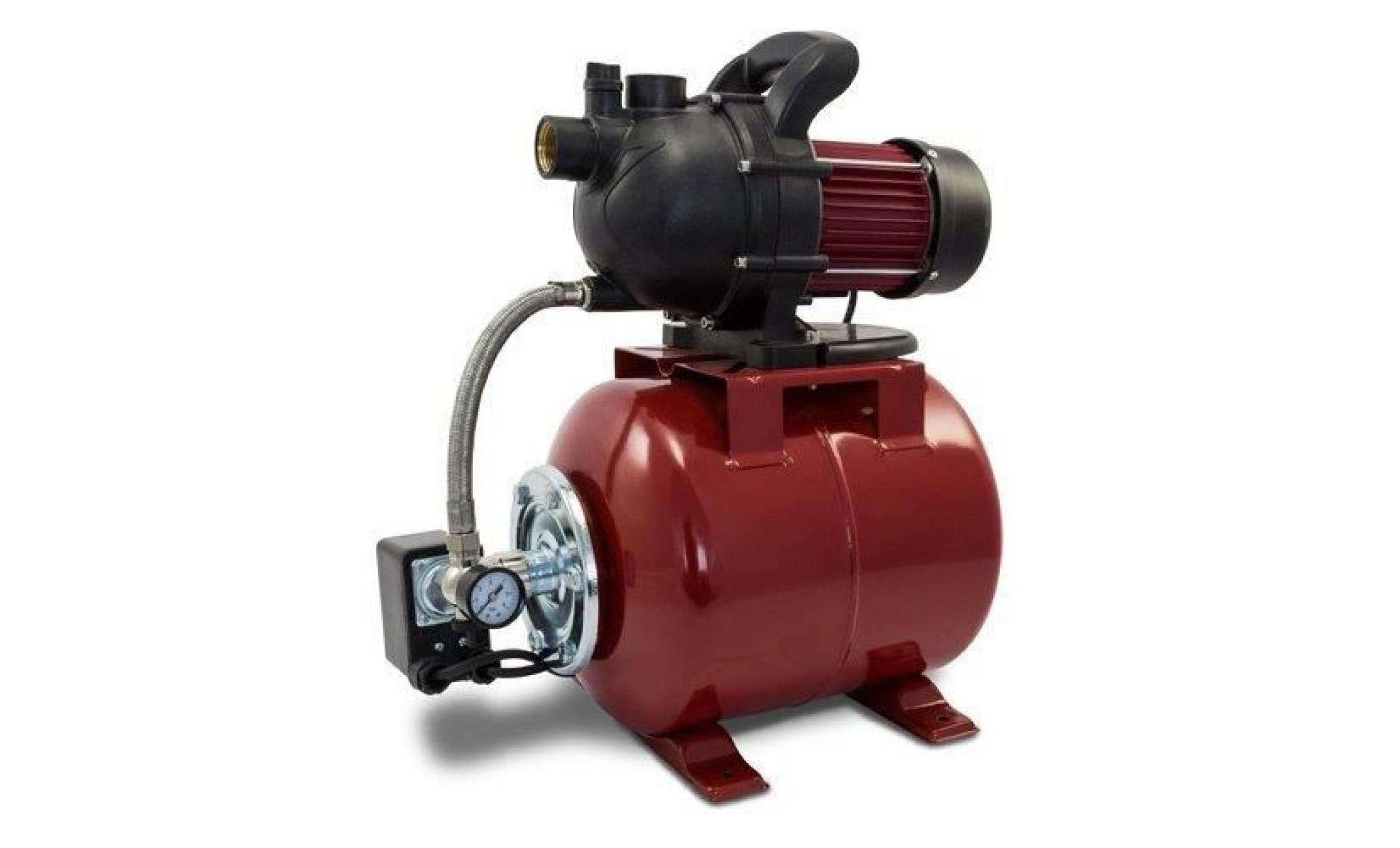 surpresseur pompe à eau 17 litres 1000 w   3500 l/h