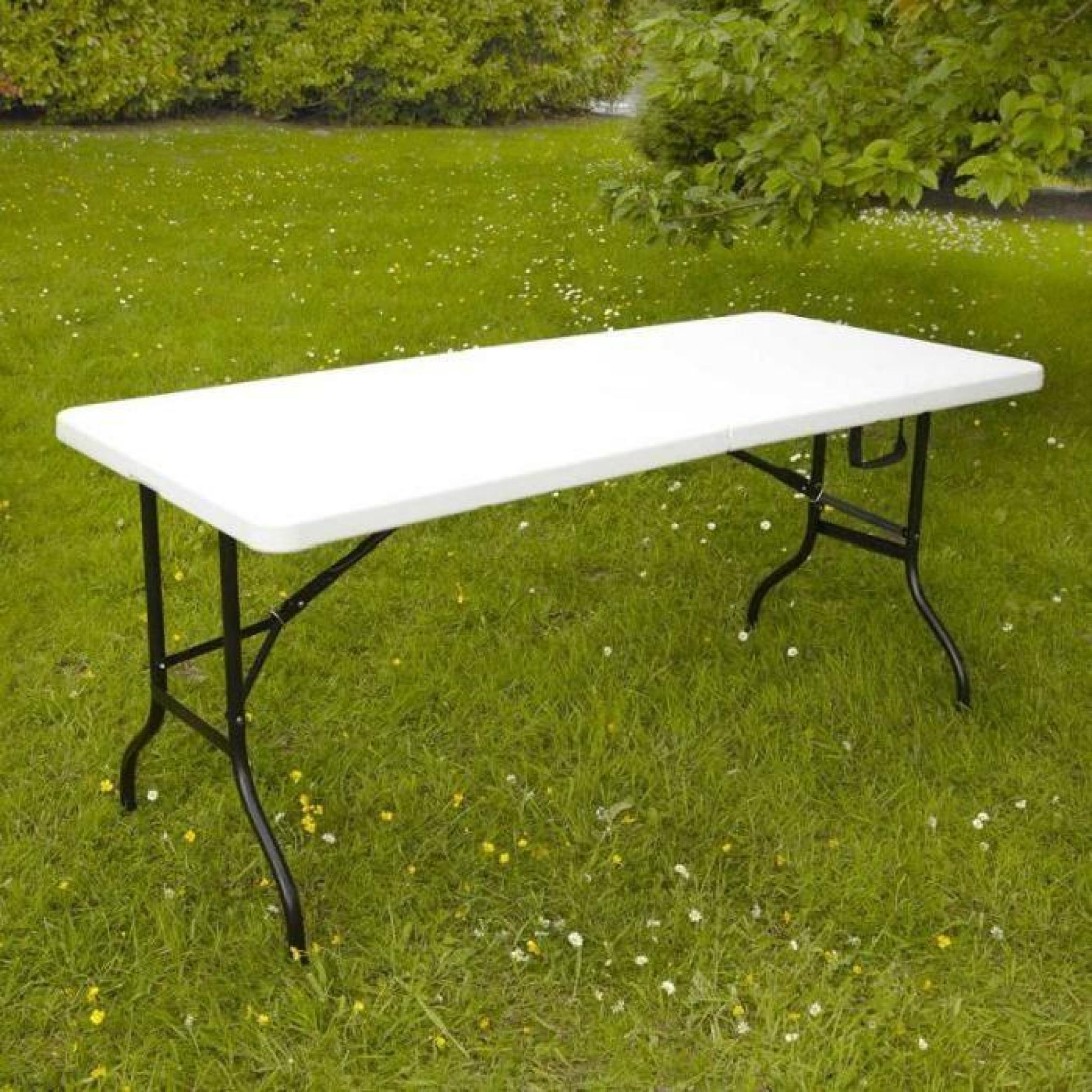 Table pliante traiteur 180 cm Lot de 10 pas cher
