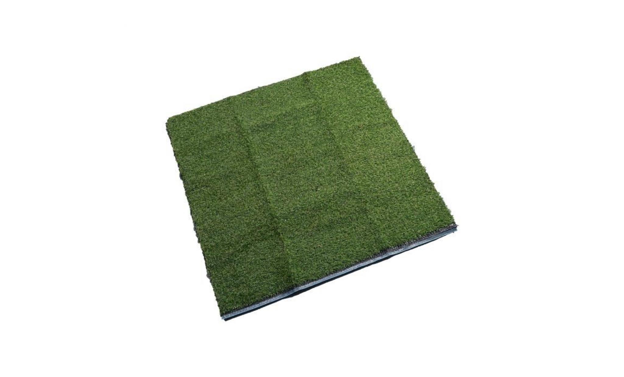 tapis de chien tapis de gazon artificiel gazon herbe faux paysage intérieur extérieur animal de compagnie zone chien 1m x 1m